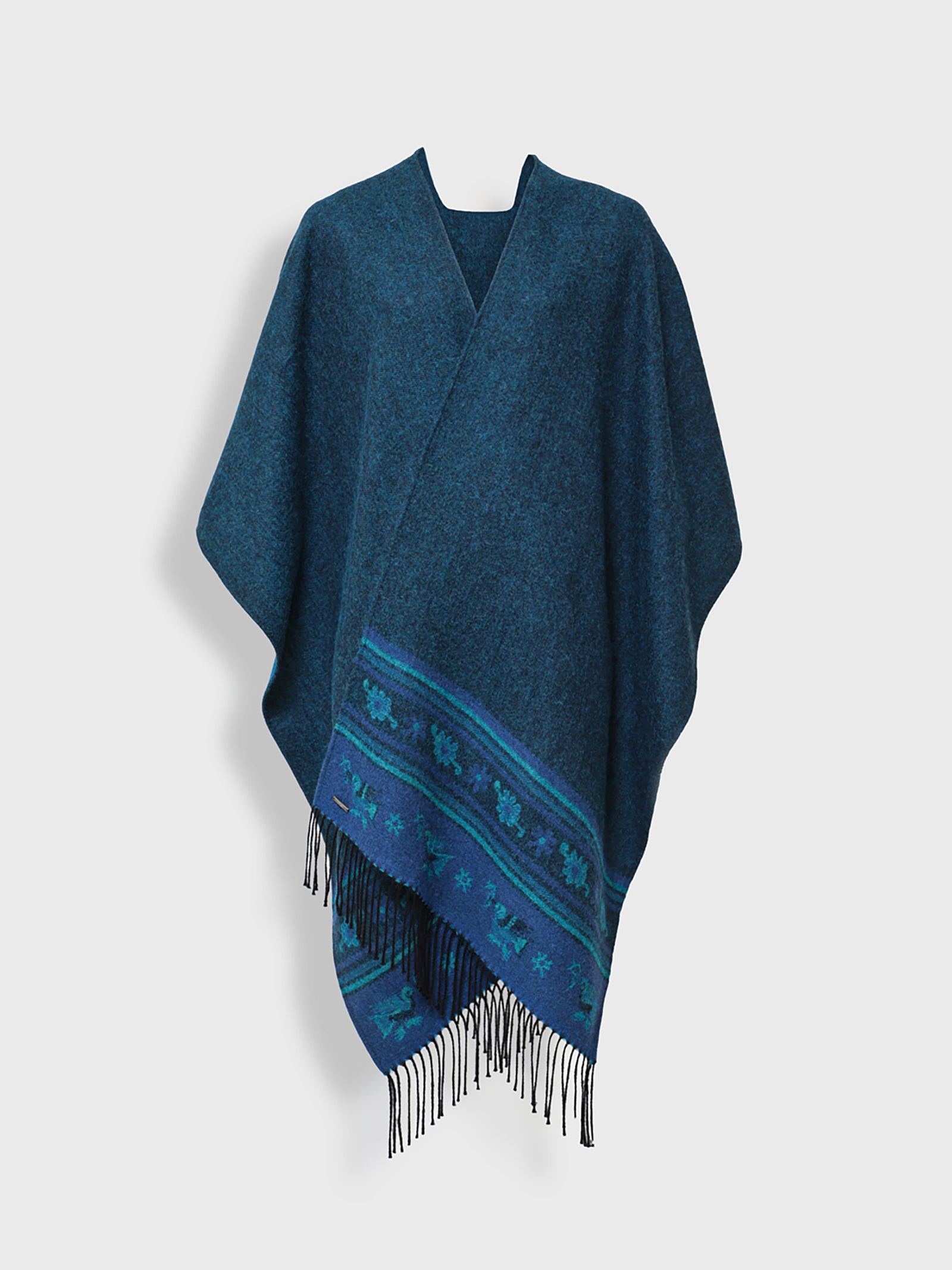 Nazca Cape - 41 Blue Baby Alpaca