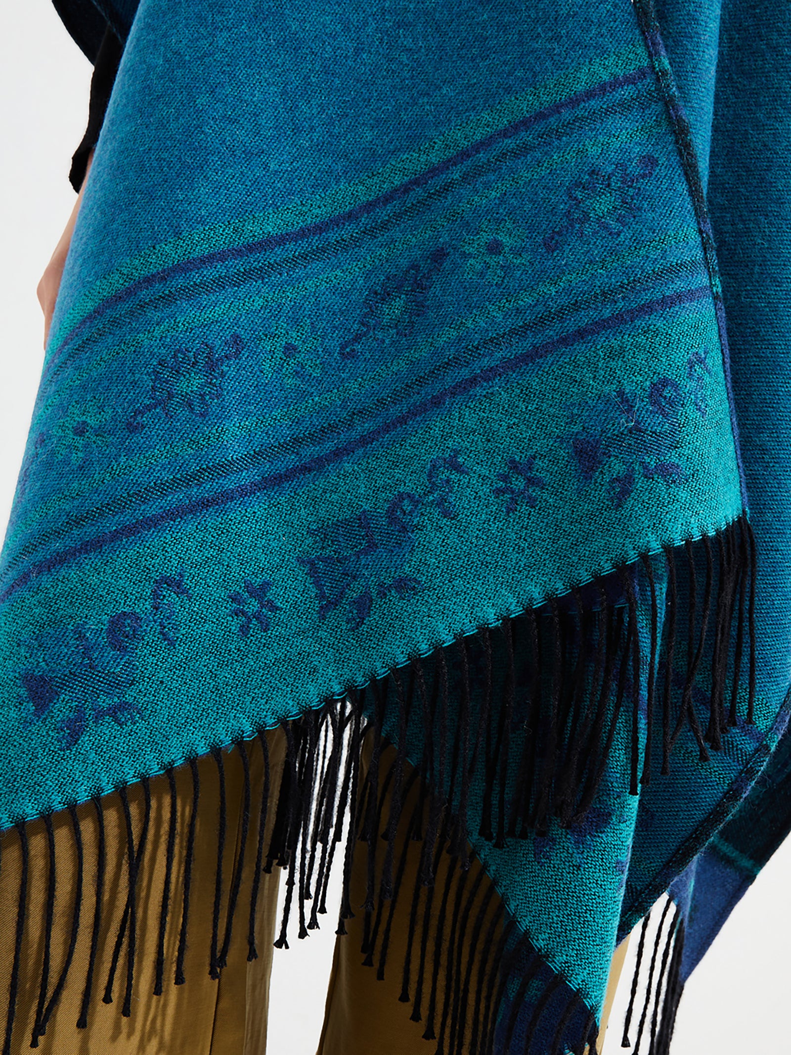 Nazca Cape - 41 Blue Baby Alpaca