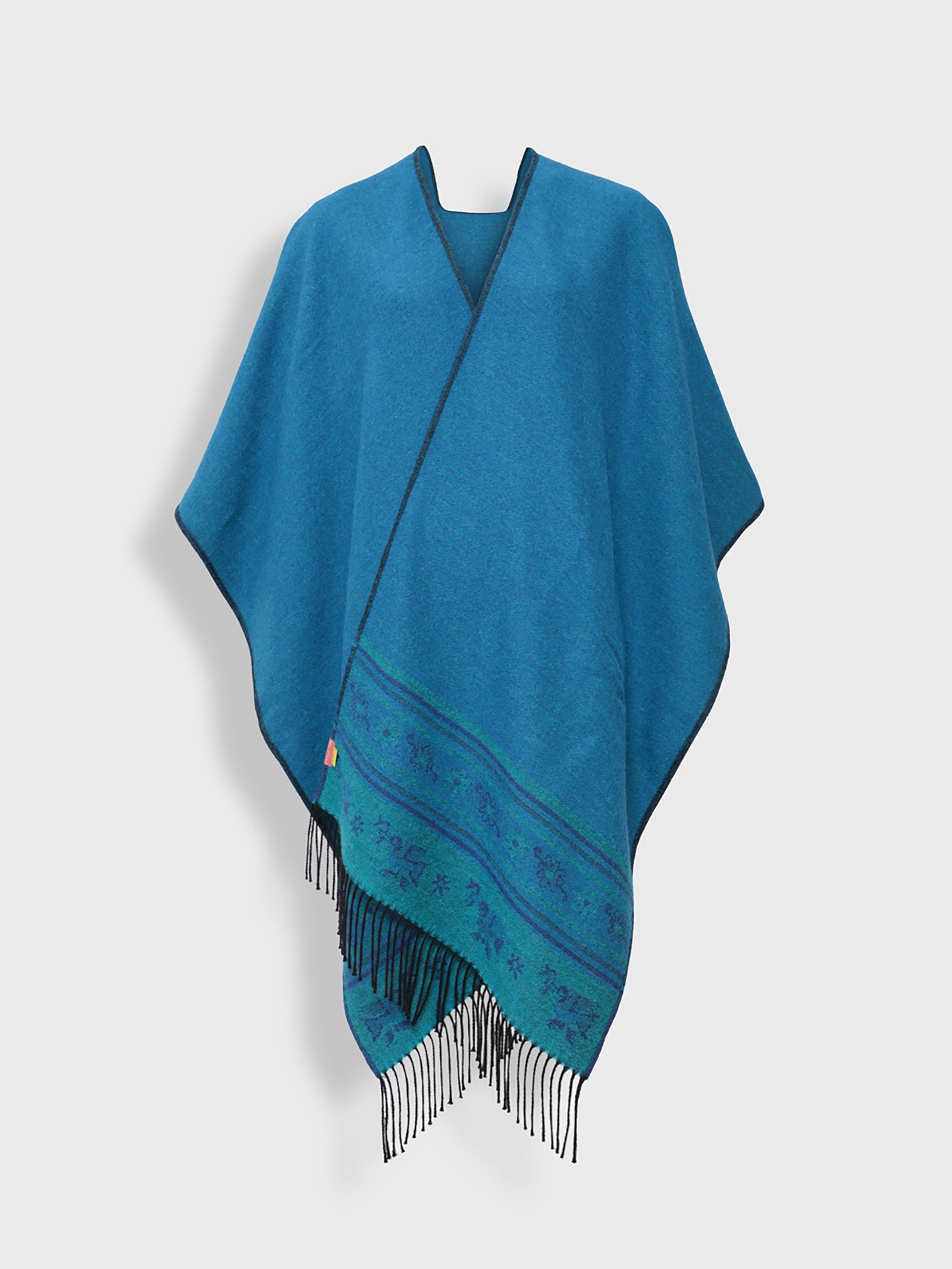 Nazca Cape - 41 Blue Baby Alpaca