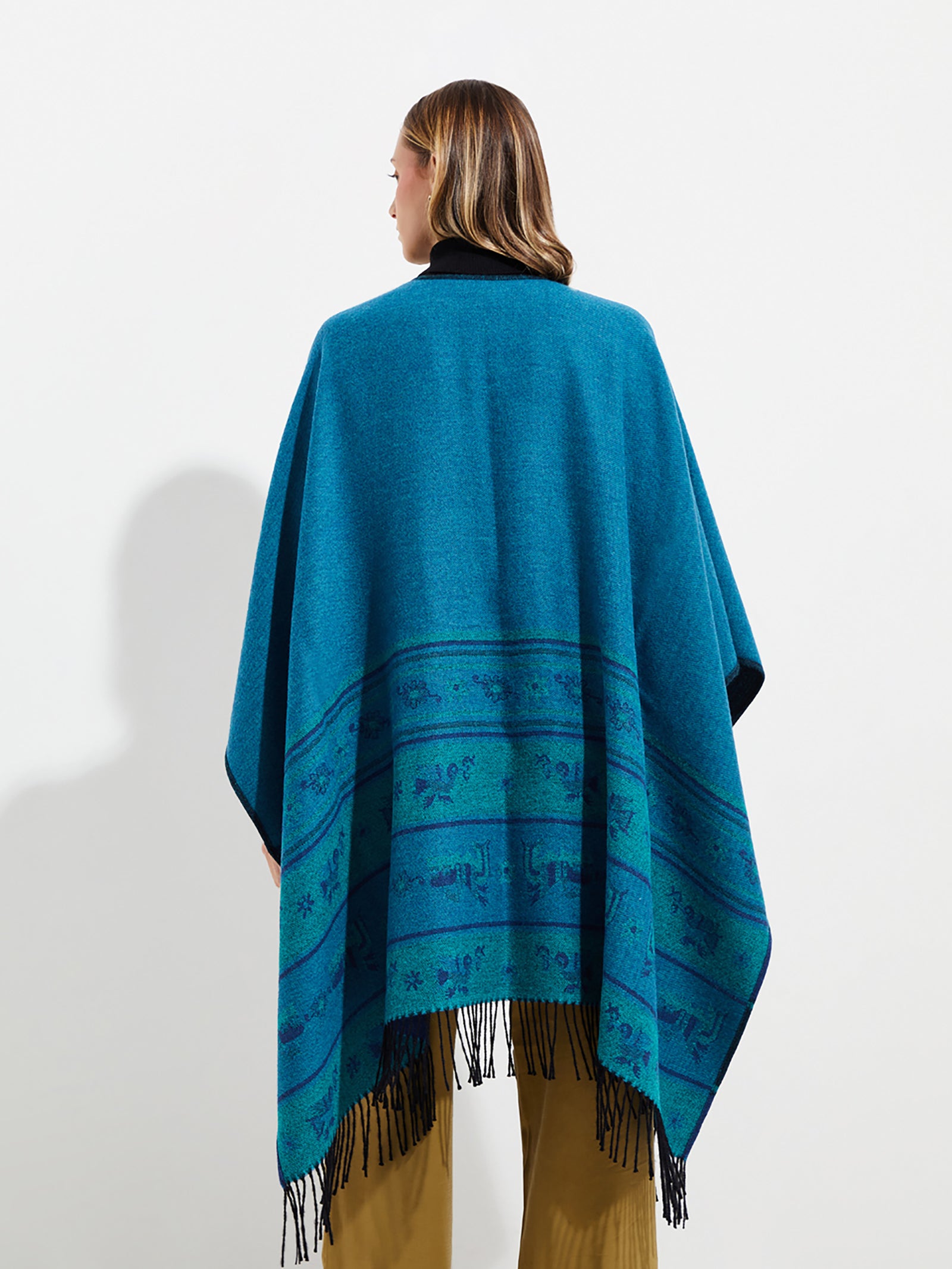 Nazca Cape - 41 Blue Baby Alpaca