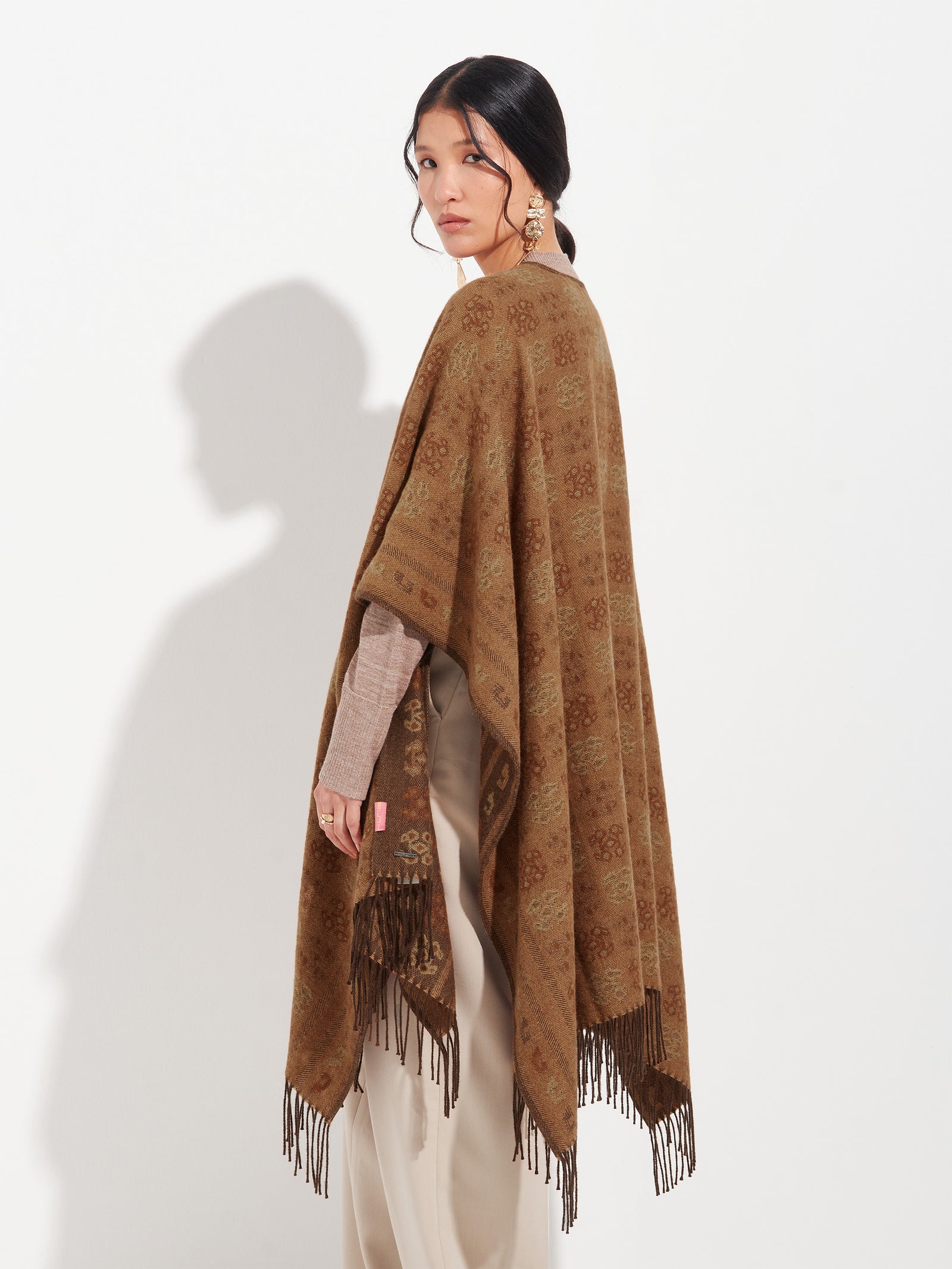 Chancay Cape - 35 Brown Baby Alpaca
