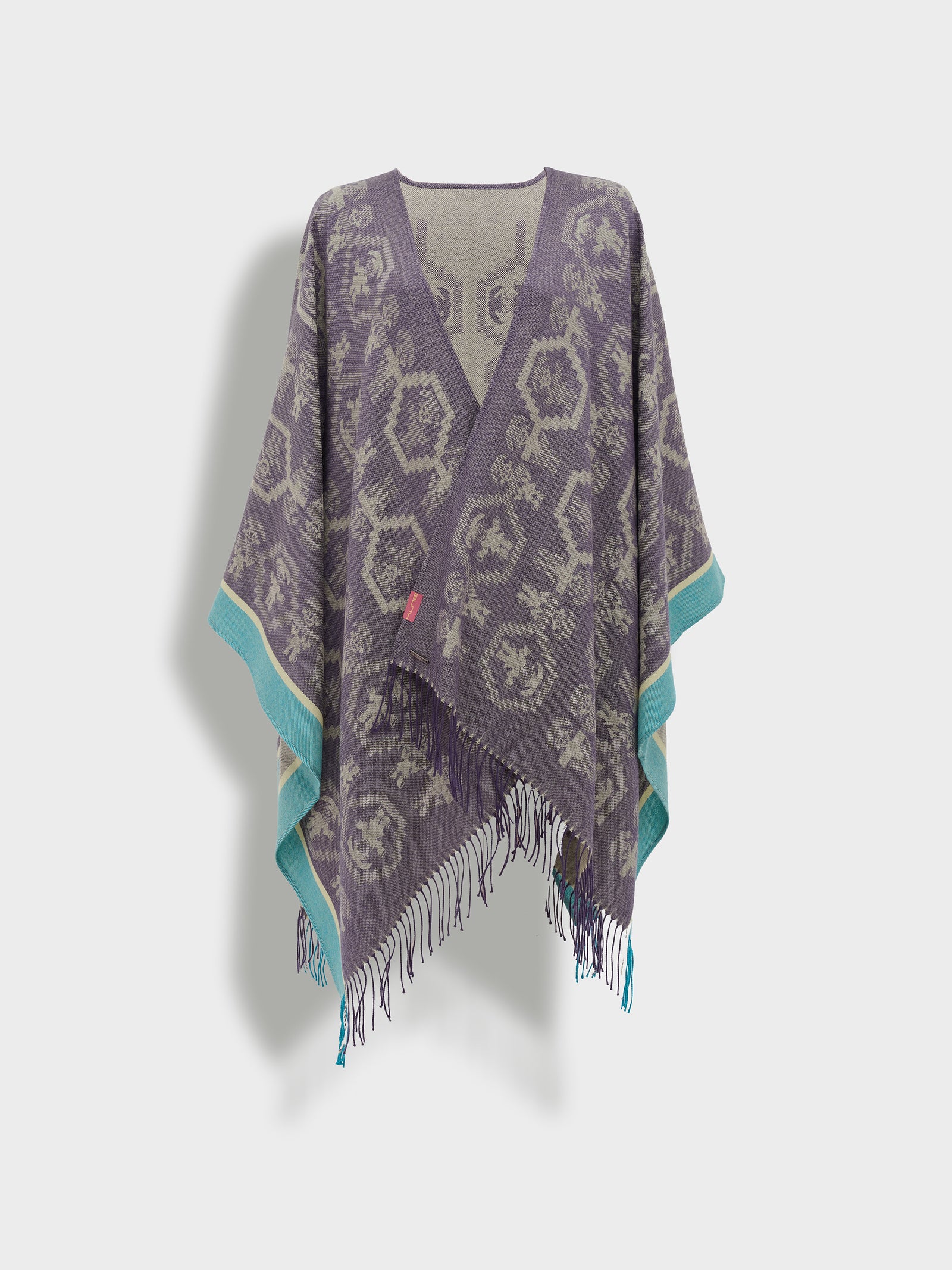 Capa Chimu - 12 De Royal Alpaca Color Morado