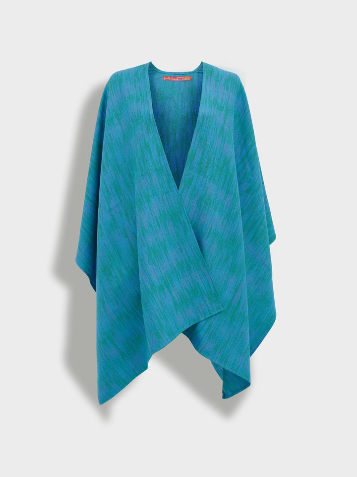 Capa Zareli De Baby Alpaca Color Verde