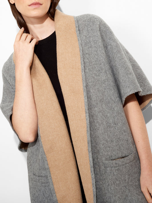 Capa Zea De Baby Alpaca Color Beige