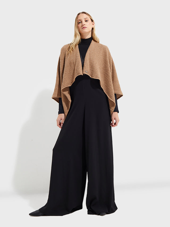 Camel Baby Alpaca Poncho Tinaja