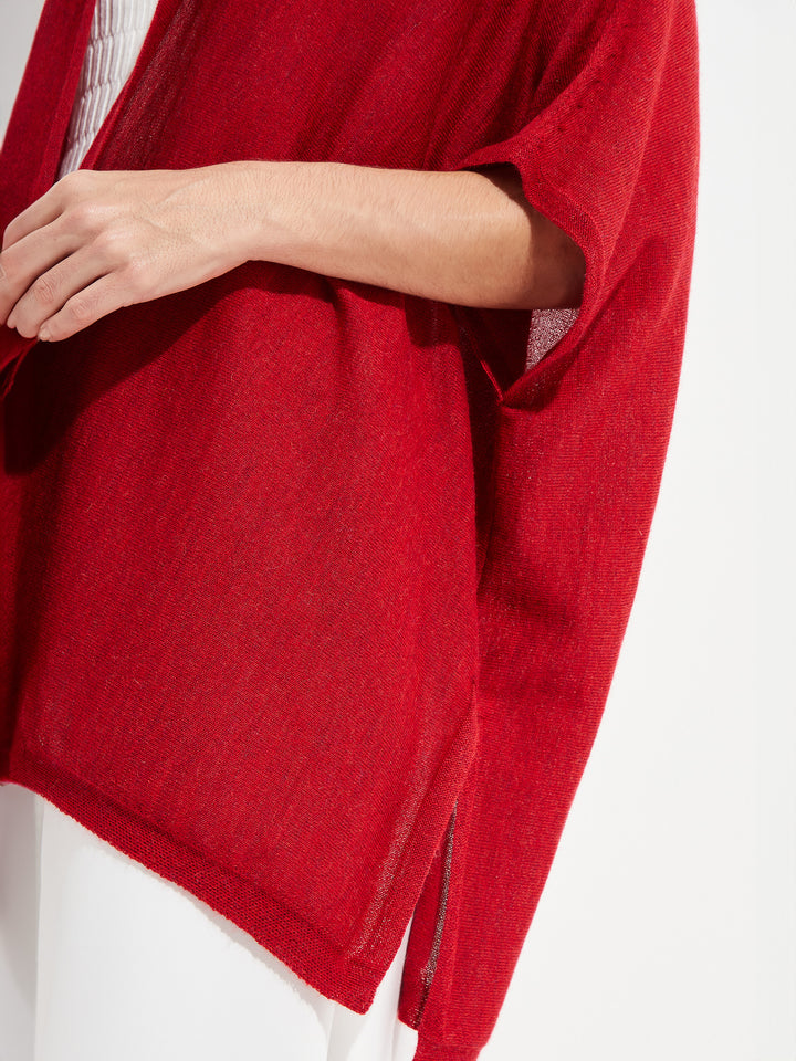 Capa Tandem De Royal Alpaca Color Rojo