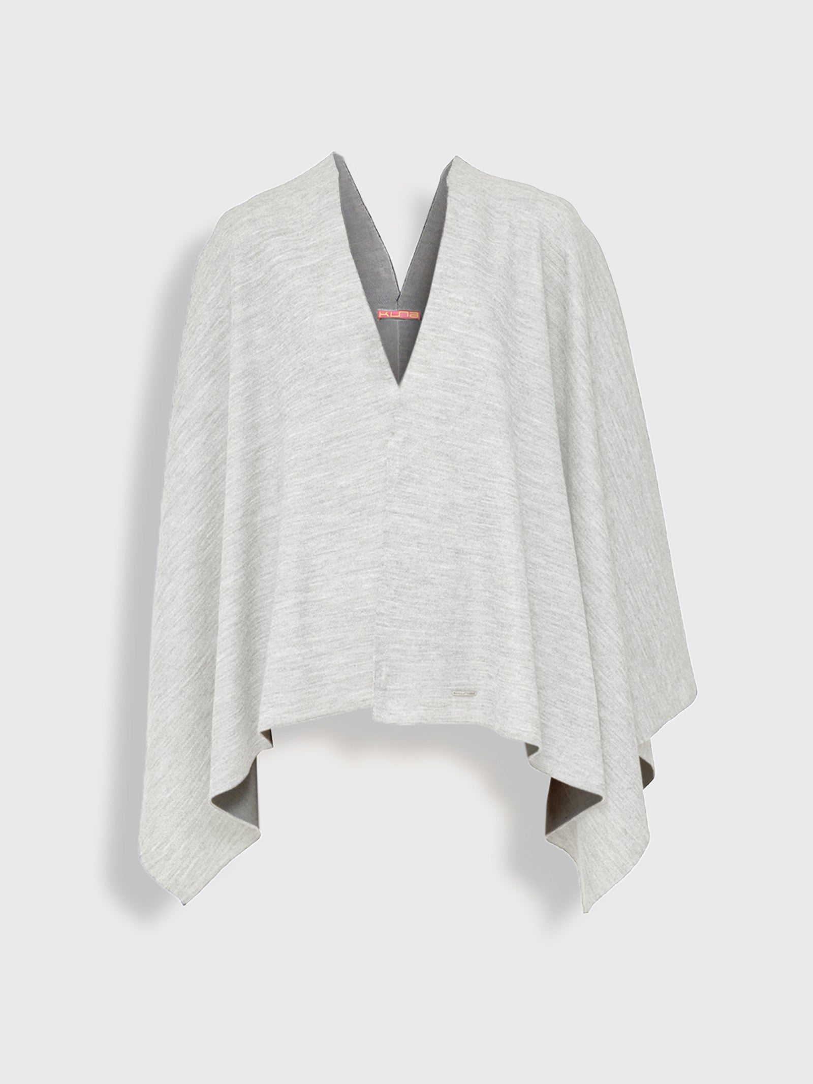 Baby Alpaca Temira Poncho Grey