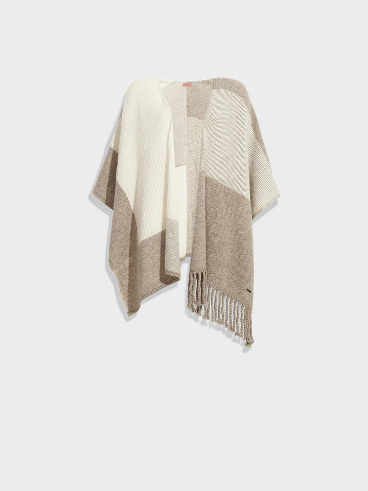 Zela Baby Alpaca Cape Beige