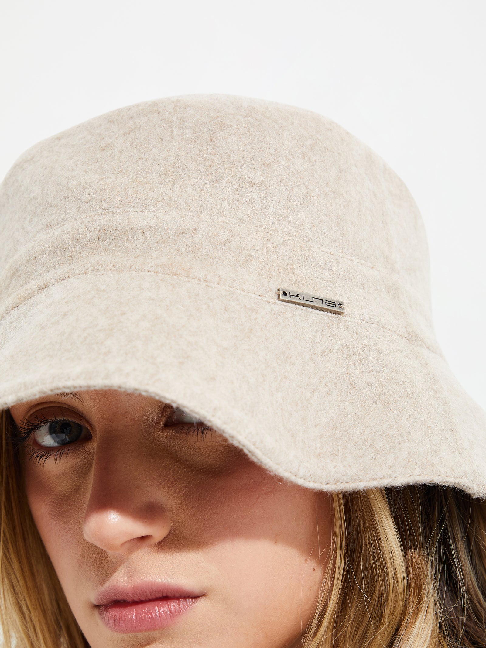 Gorro Yper De Baby Alpaca Color Beige