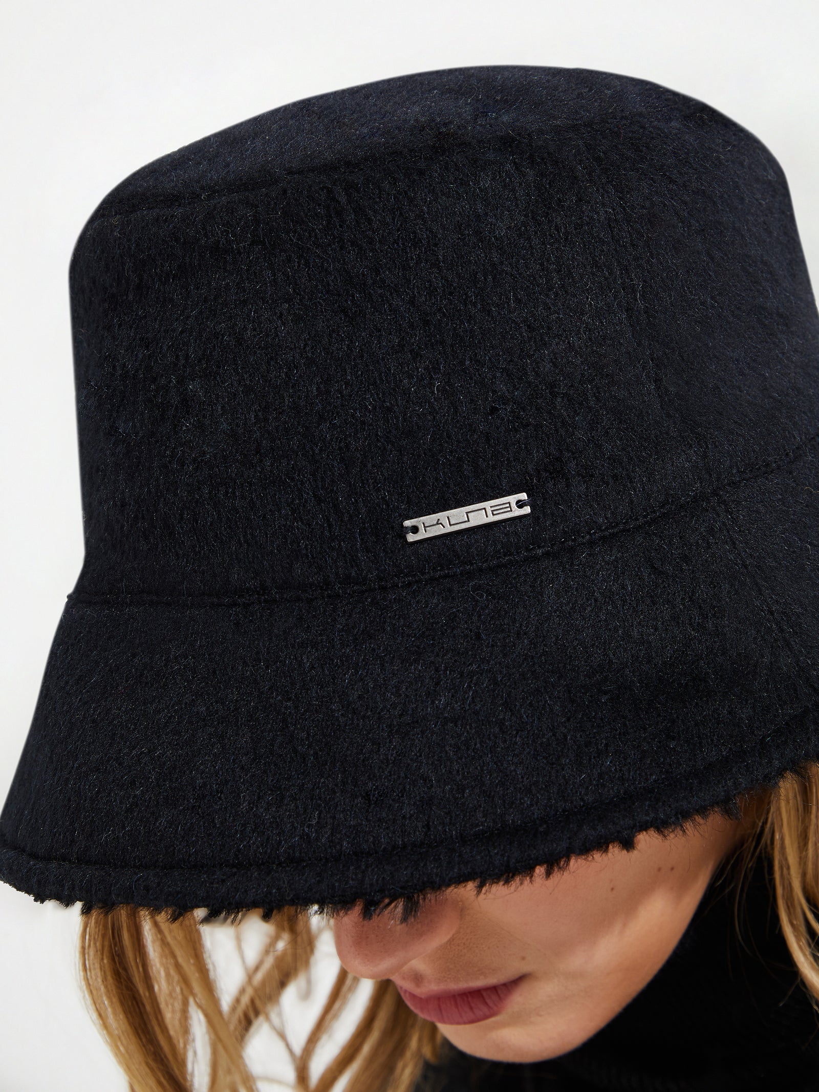 Gorro Young De Baby Alpaca Color Negro