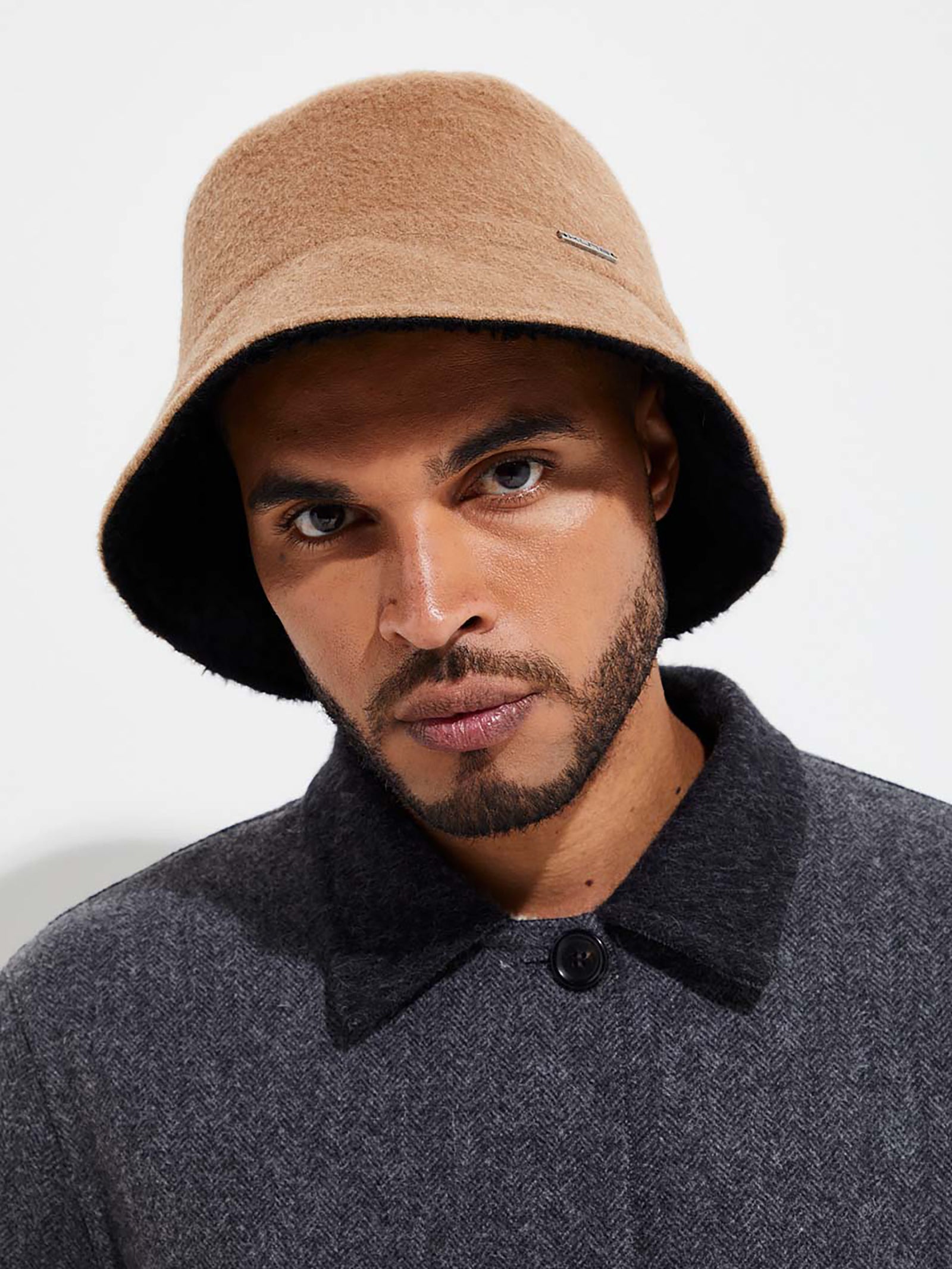 Gorro Young De Baby Alpaca Color Camel
