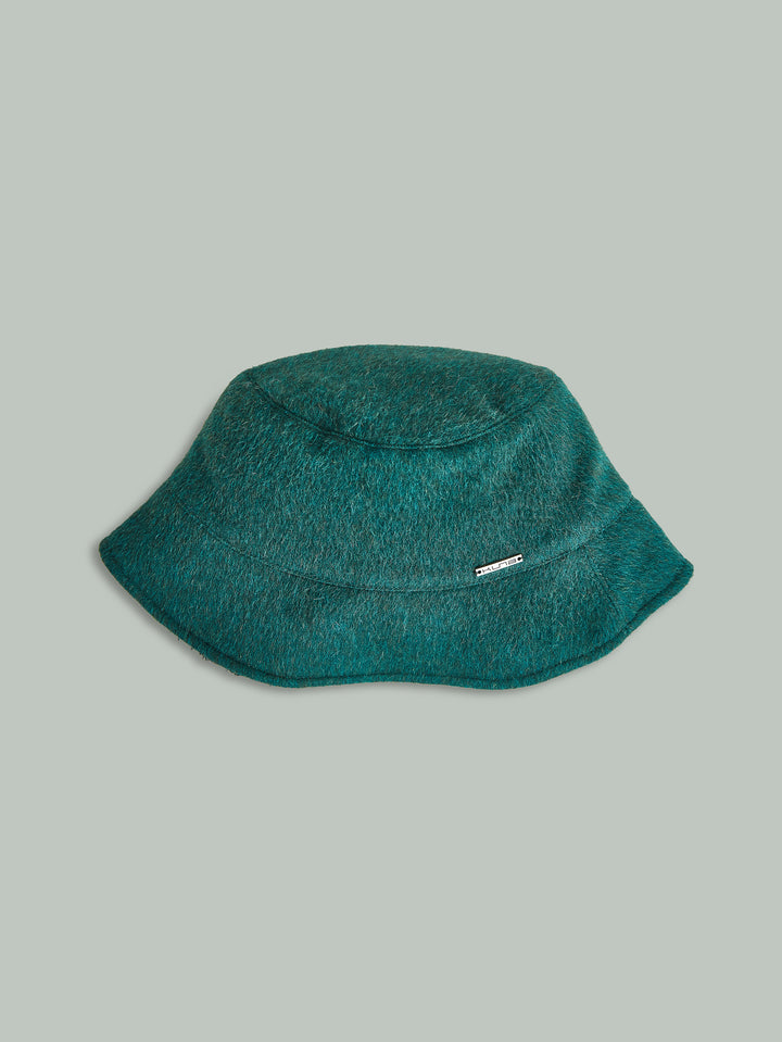 Gorro Young De Baby Alpaca Color Verde
