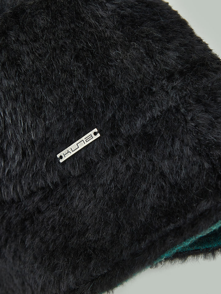 Gorro Young De Baby Alpaca Color Verde