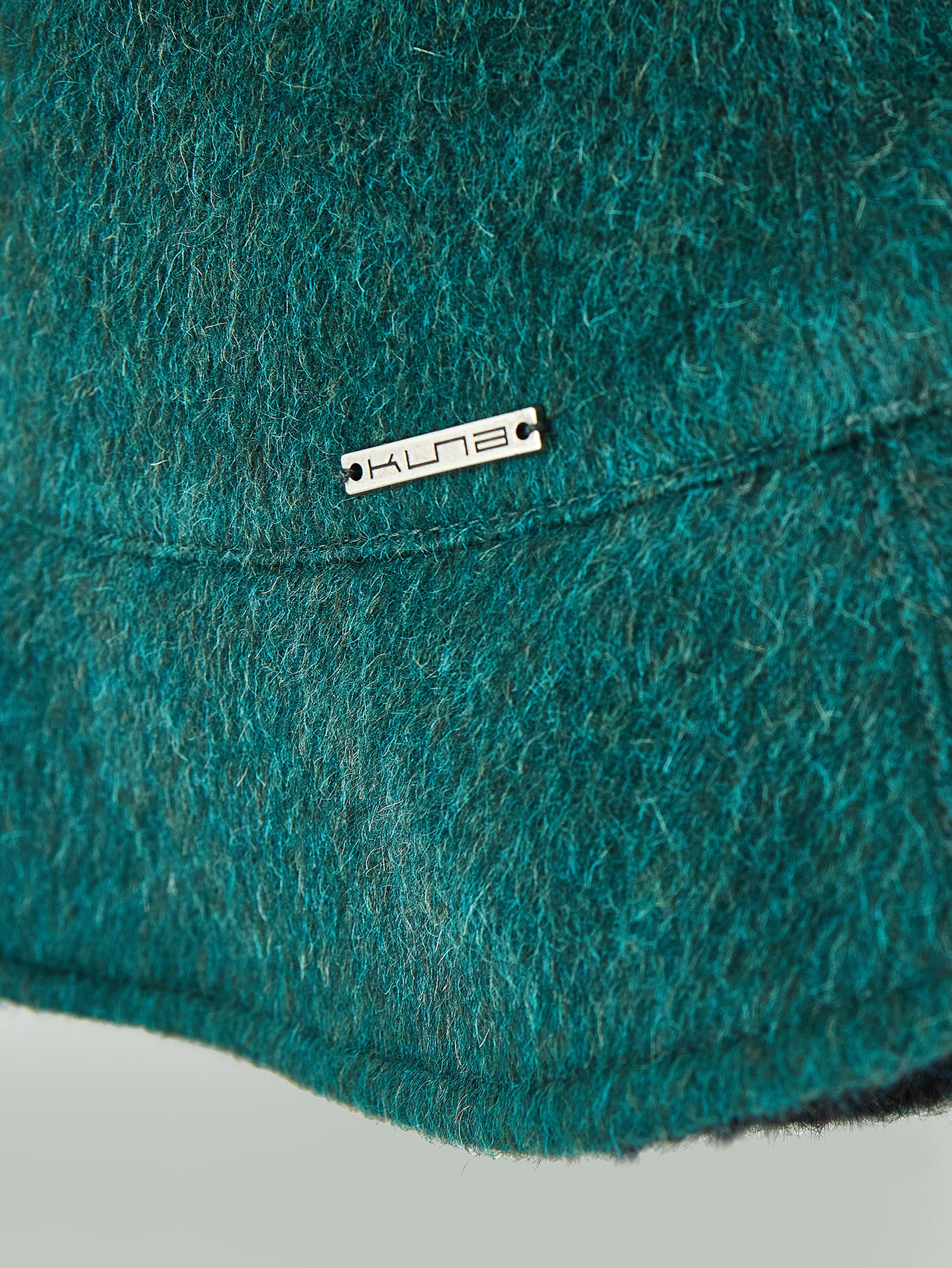 Young Hat in Baby Alpaca Color Green