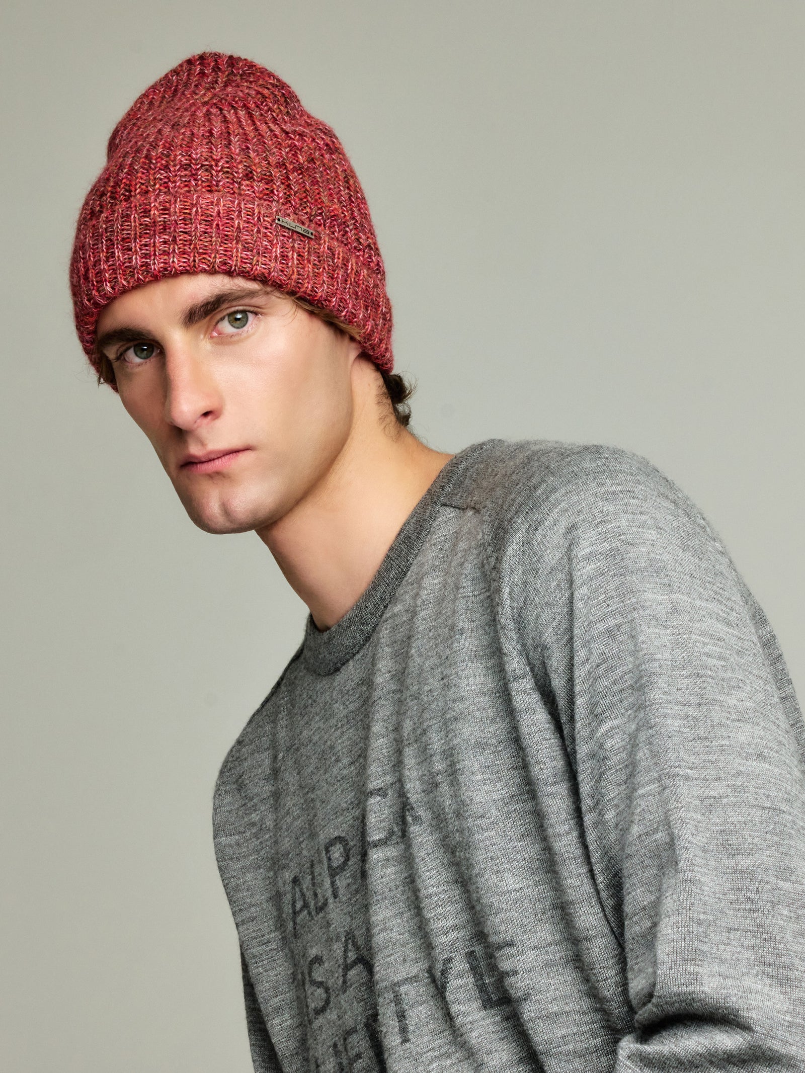 Gorro Ubicate Hat De Baby Alpaca Color Rojo