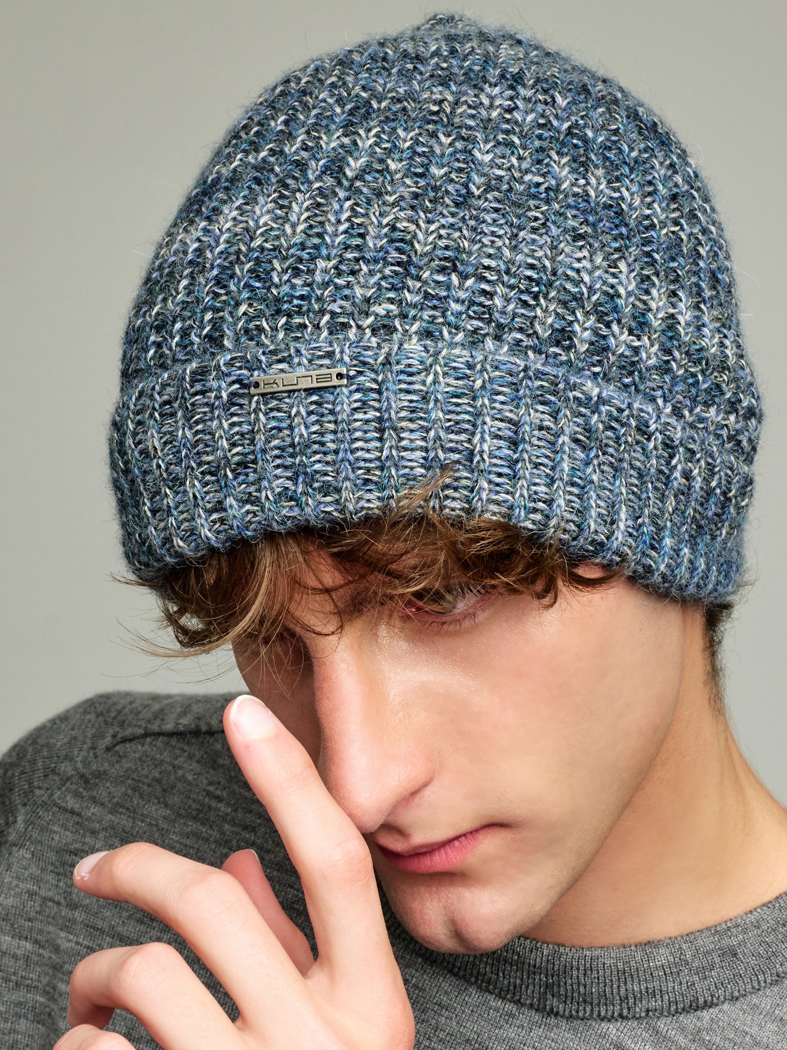 Gorro Ubicate Hat De Baby Alpaca Color Azul