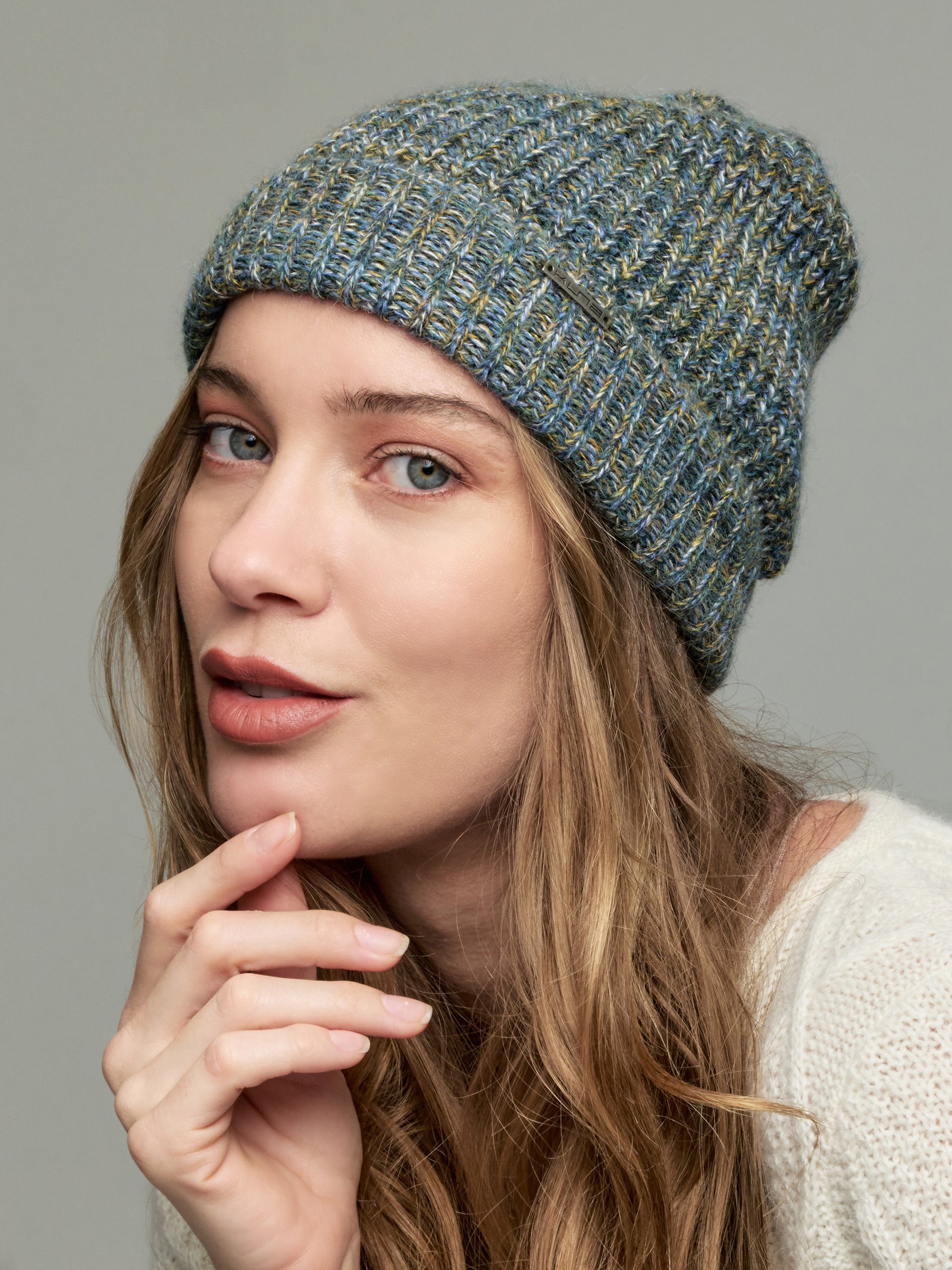 Gorro Ubicate Hat De Baby Alpaca Color Turquesa