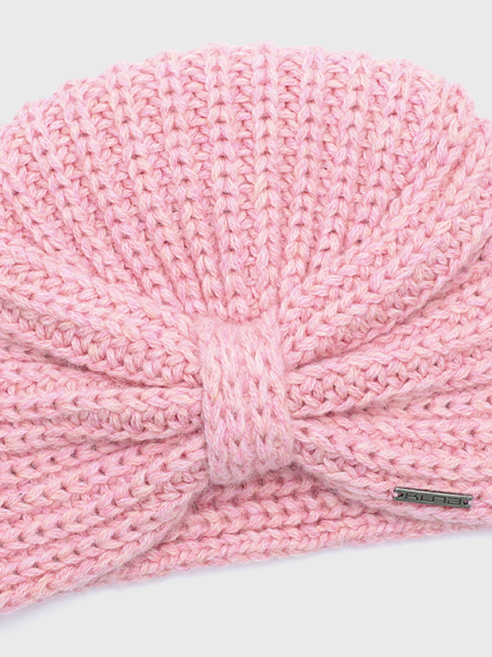 Gorro Vulcano De Baby Alpaca Color Rosado