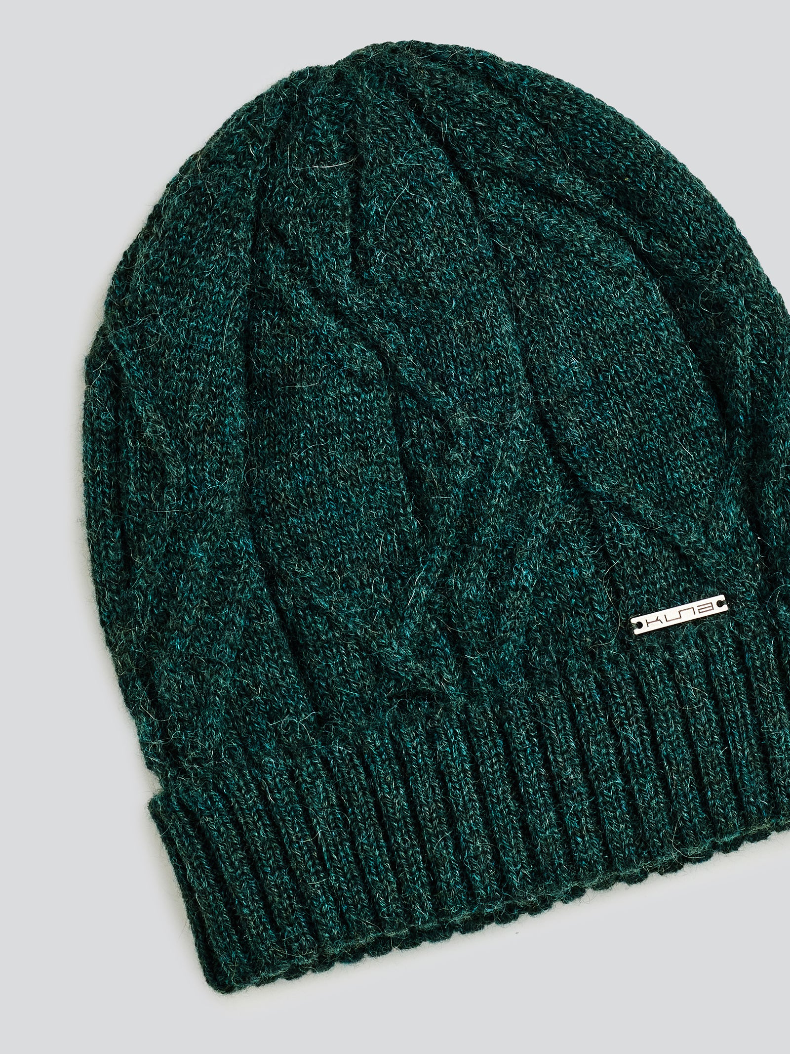 Gorro Yann De Baby Alpaca Color Verde