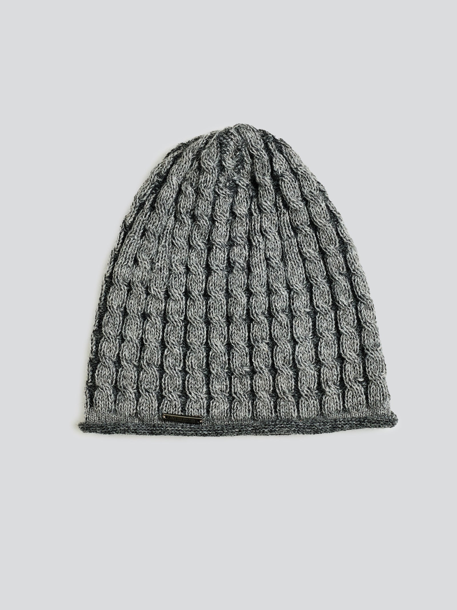 Gorro Yasikov De Baby Alpaca Color Gris