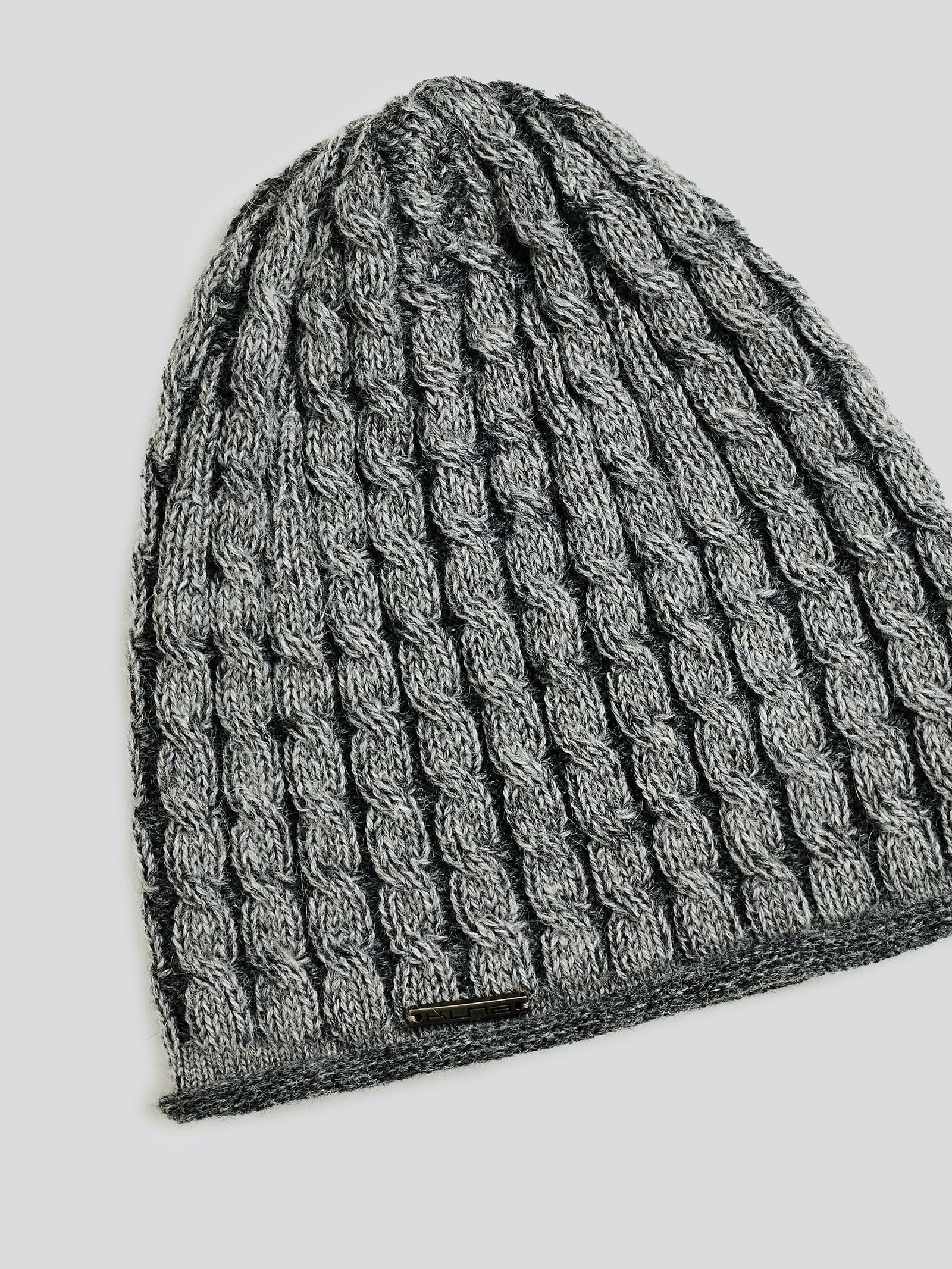 Gorro Yasikov De Baby Alpaca Color Gris