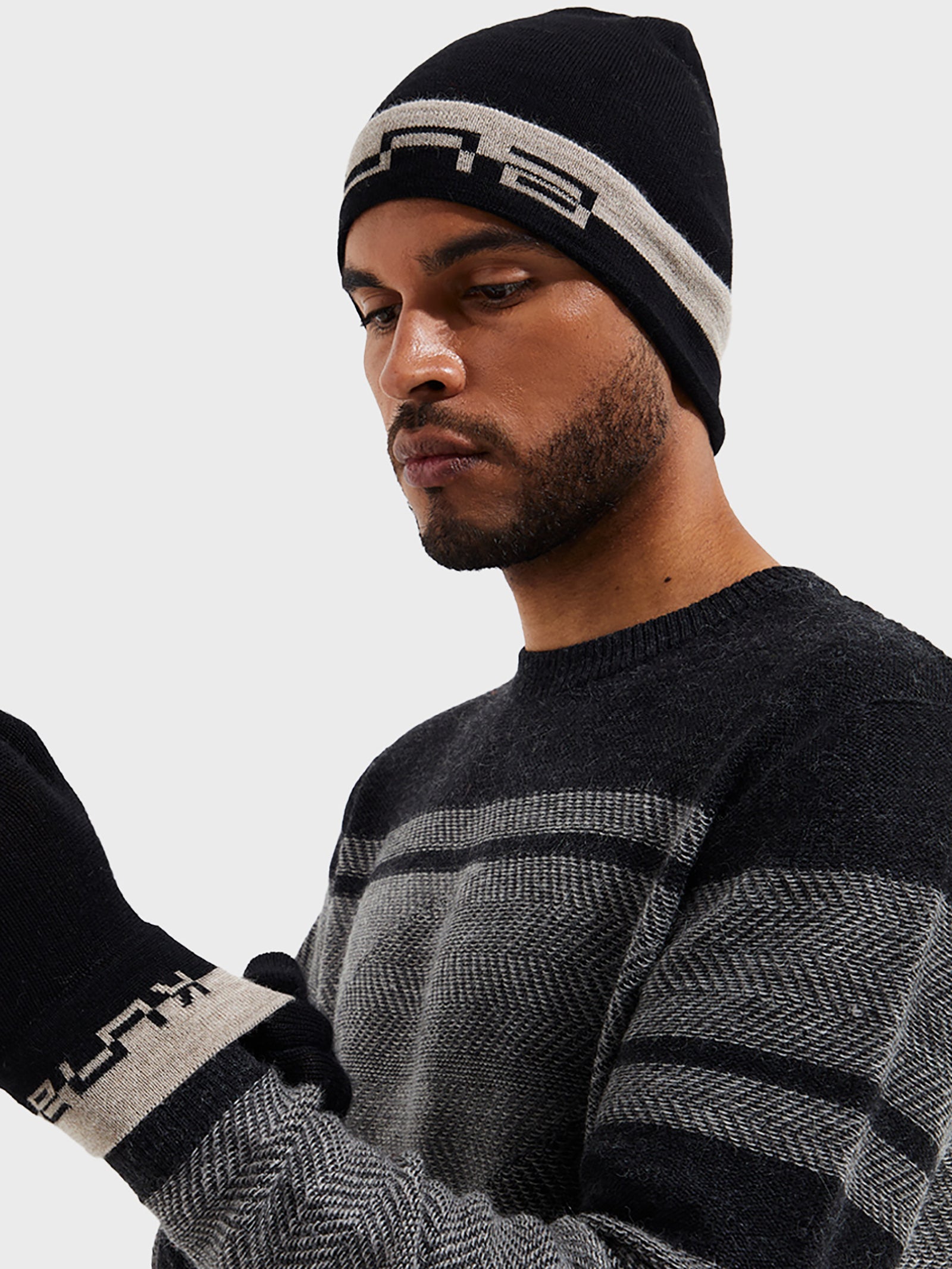Gorro Yari De Baby Alpaca Color Negro