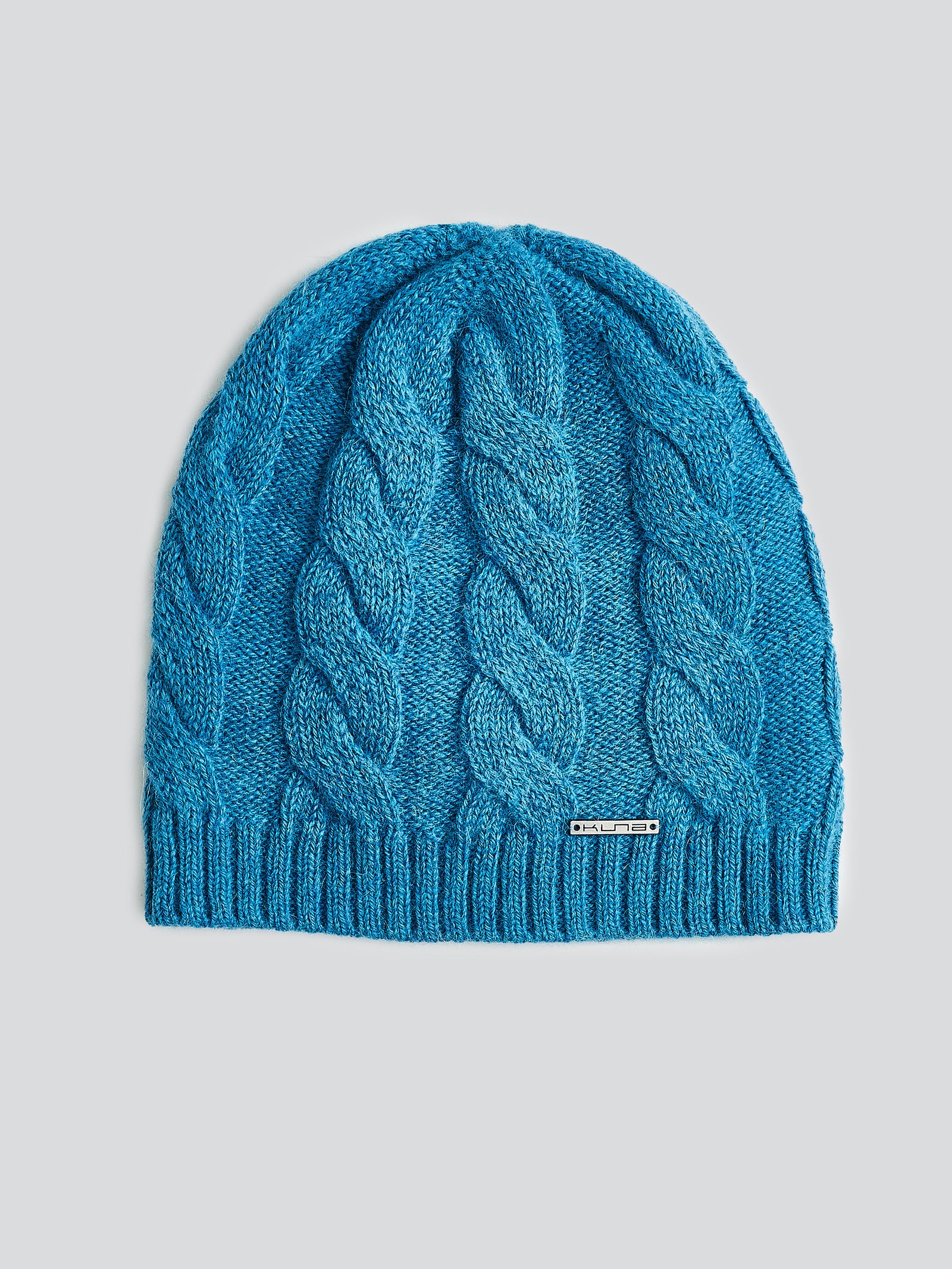 Gorro Yarela De Baby Alpaca Color Celeste