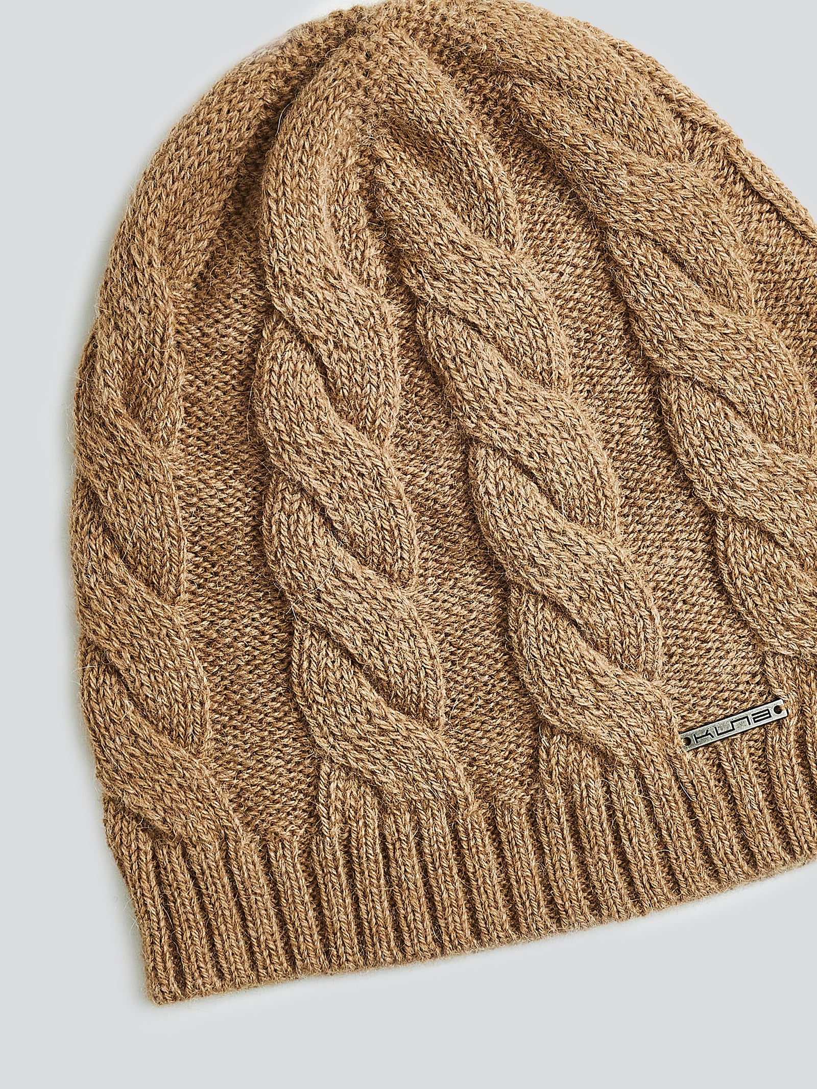 Yarela Baby Alpaca Hat Camel Color