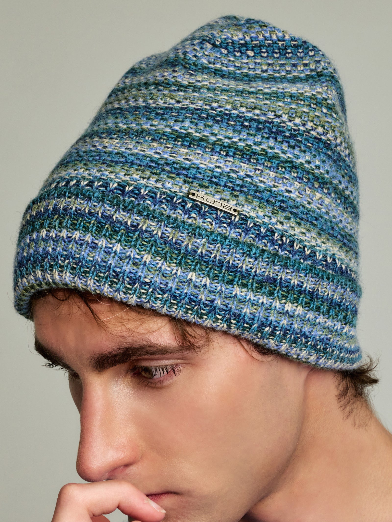 Gorro Yudith De Baby Alpaca Color Verde