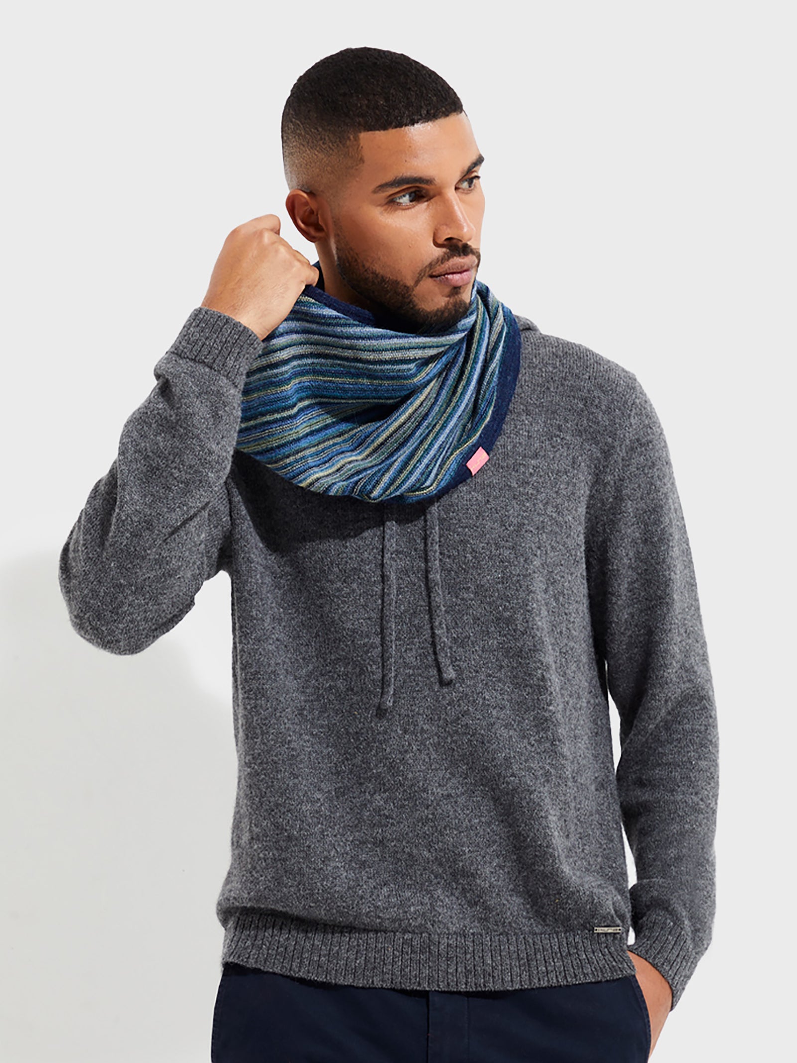 Chalina Yanis De Baby Alpaca Color Azul