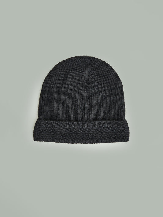 Gorro Bertie De Baby Alpaca Color Negro