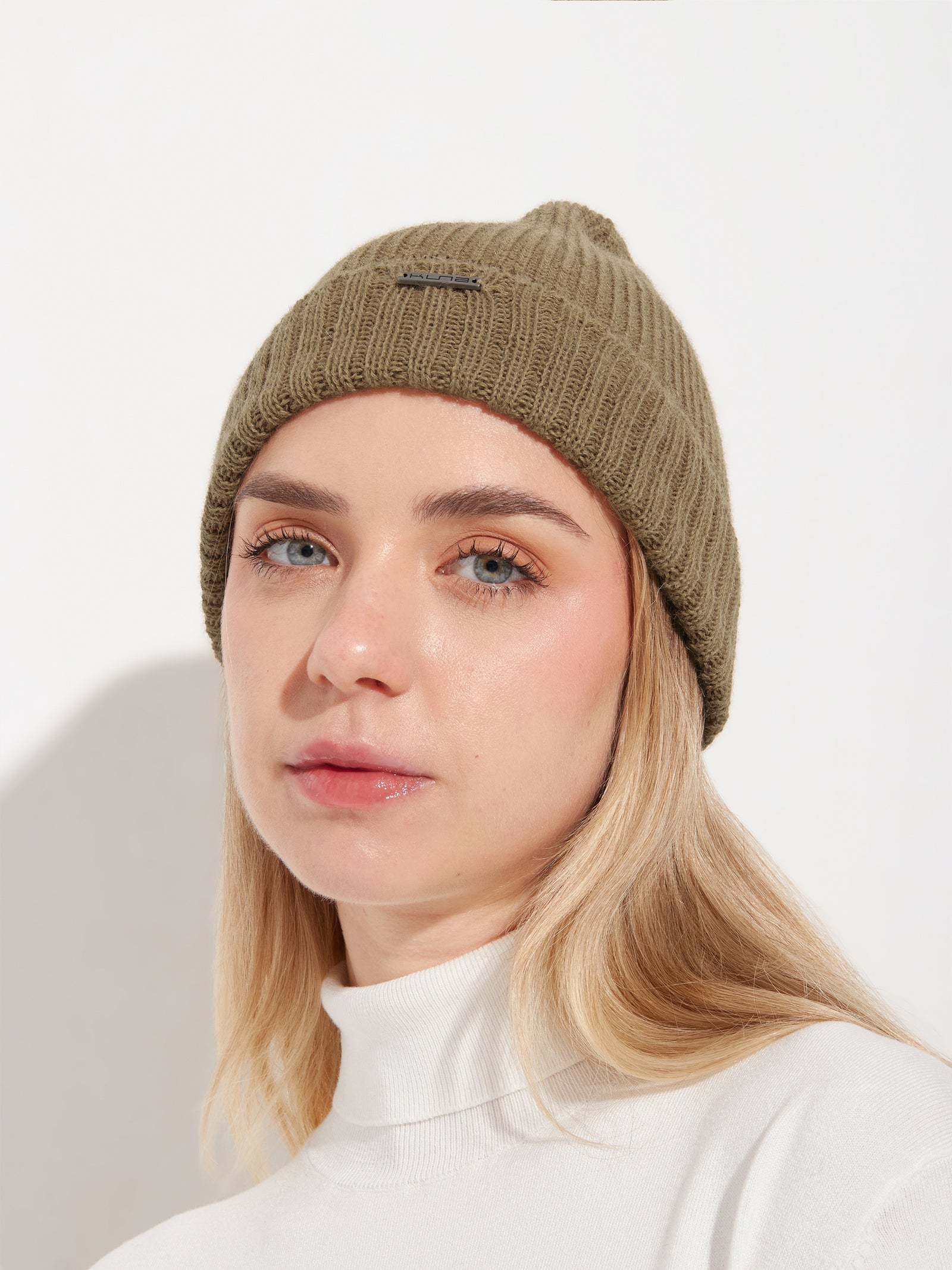 Apostrophe Baby Alpaca Brown Beanie