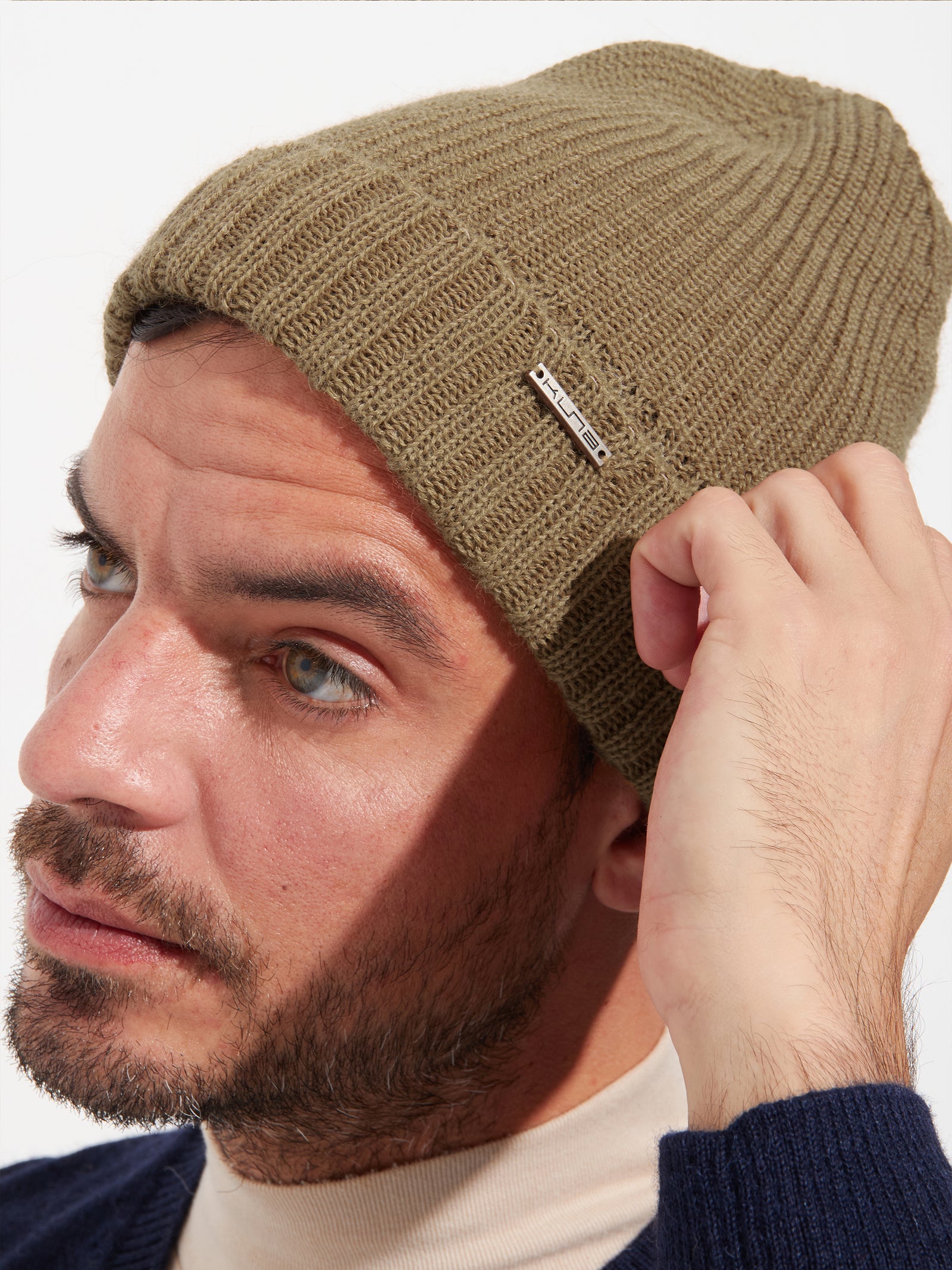 Apostrophe Baby Alpaca Brown Beanie