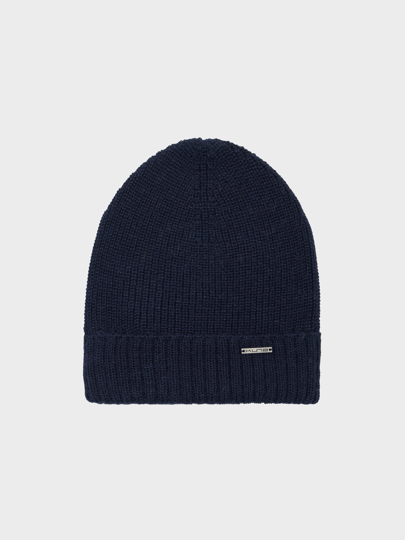 Gorro Apostrofe De Baby Alpaca Color Azul