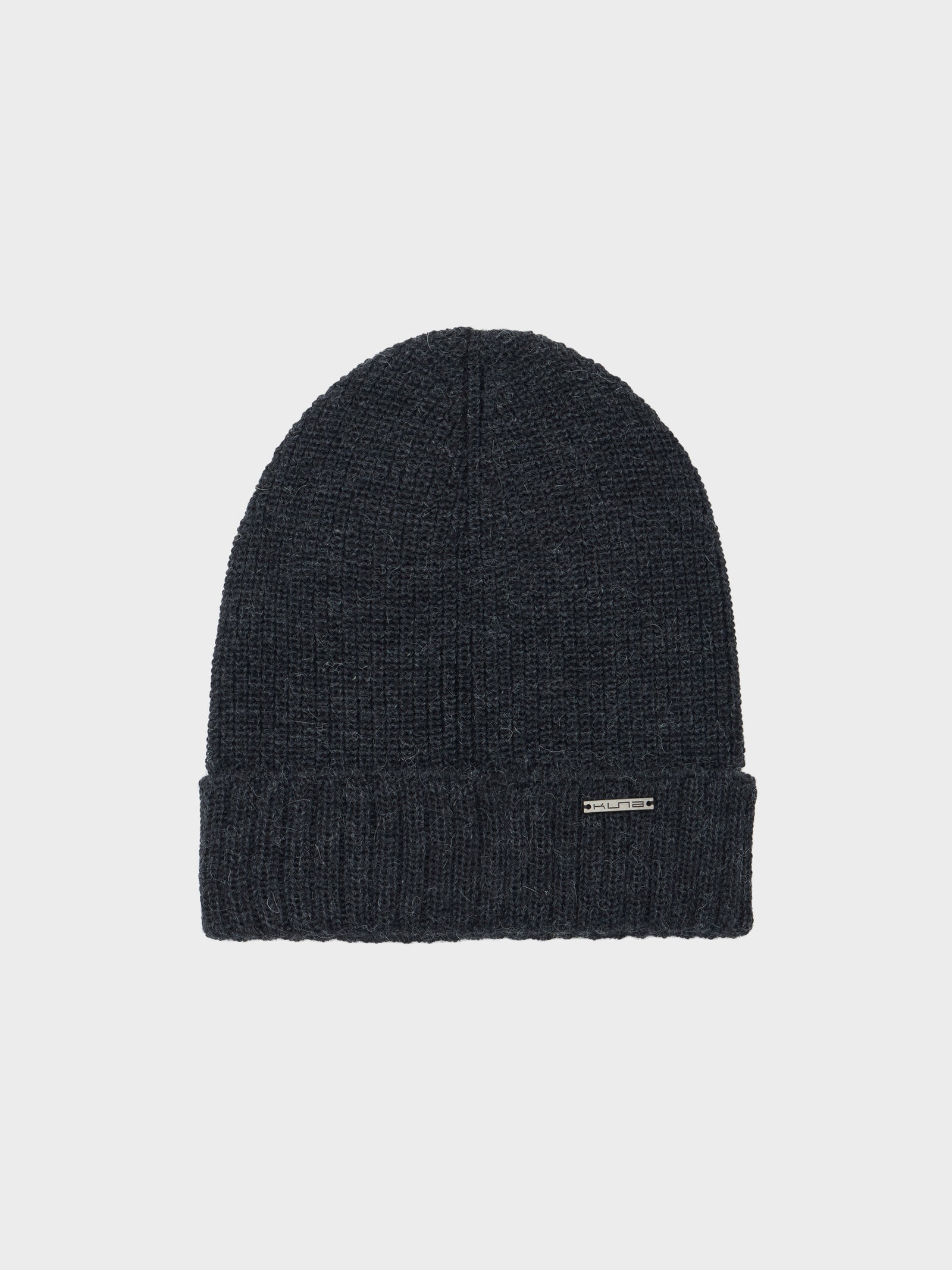 Gorro Apostrofe De Baby Alpaca Color Gris