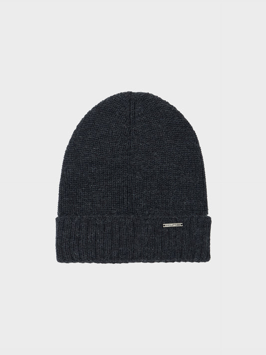 Gorro Apostrofe De Baby Alpaca Color Gris