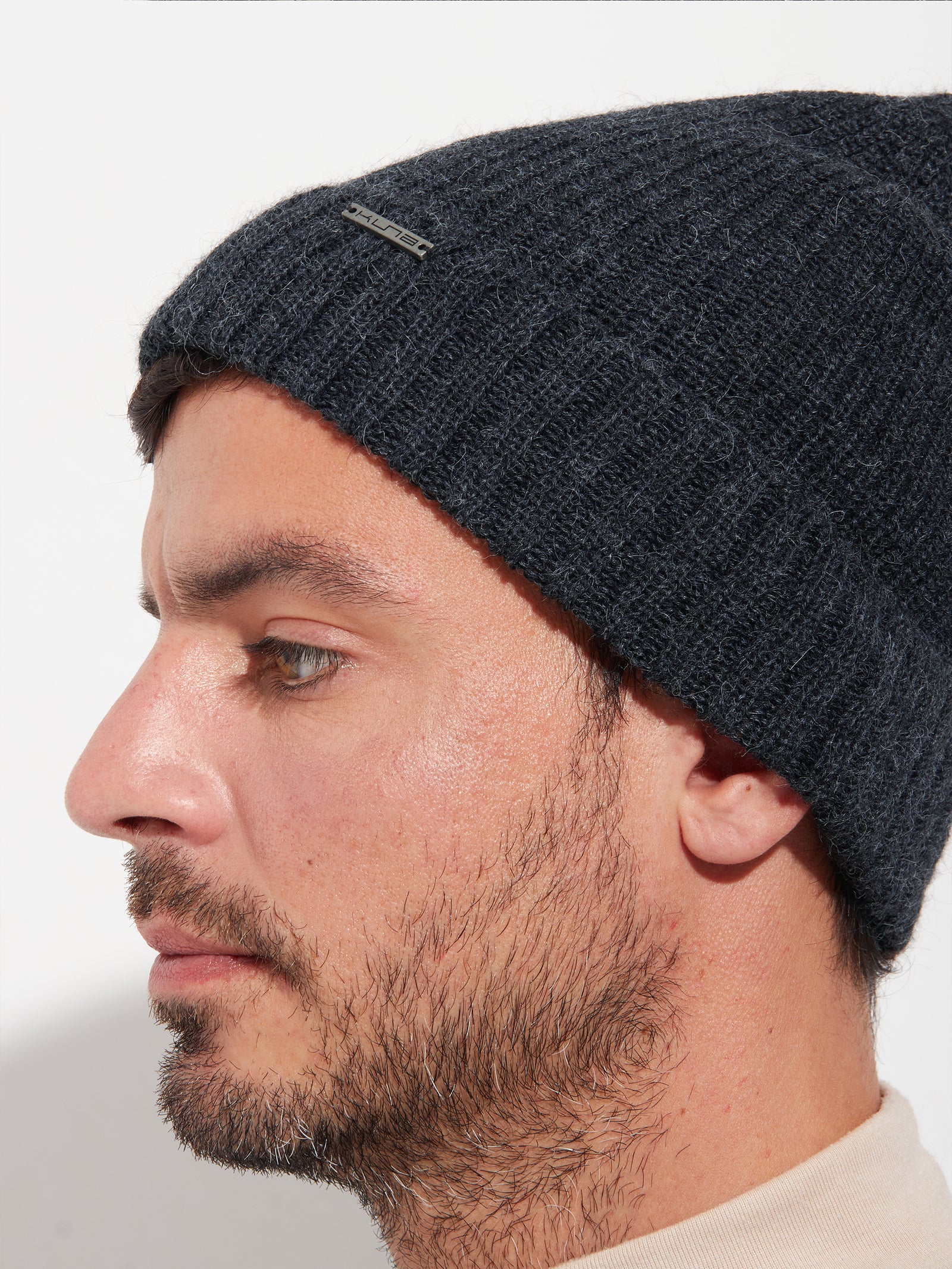 Gorro Apostrofe De Baby Alpaca Color Gris