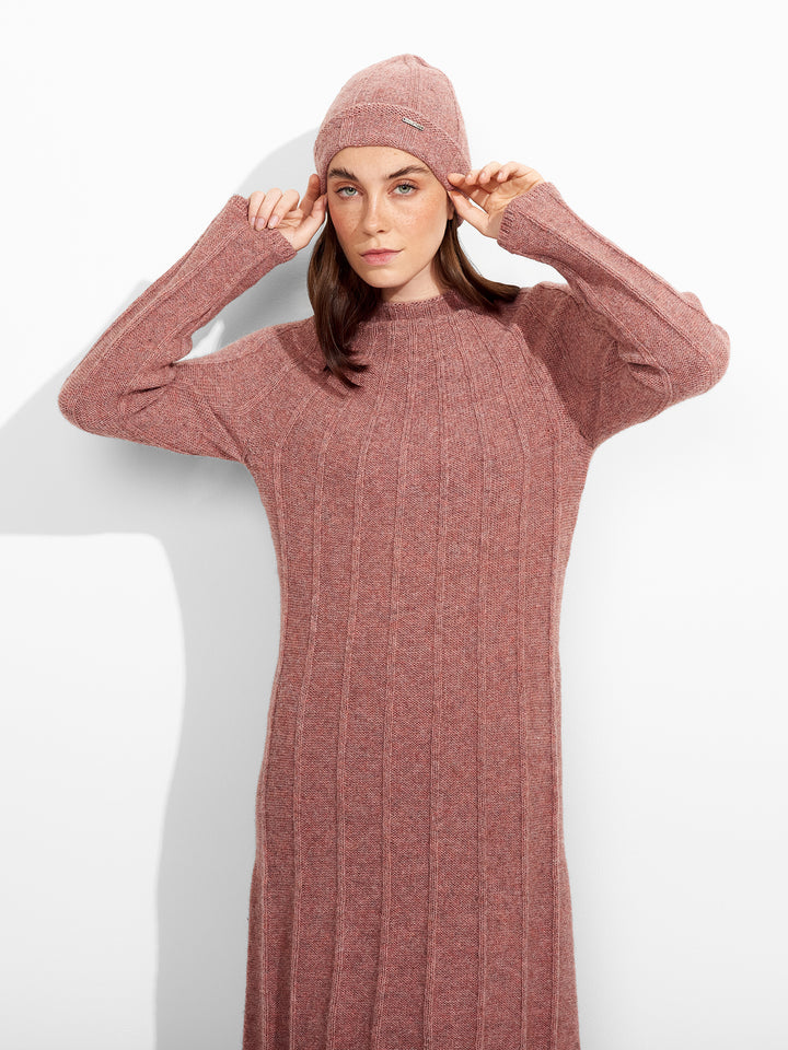 Gorro Zephir De Baby Alpaca Color Rosado