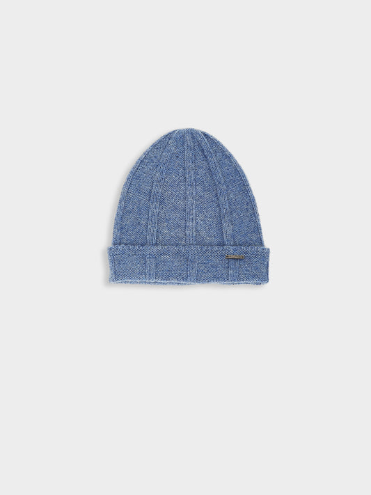 Gorro Zephir De Baby Alpaca Color Celeste