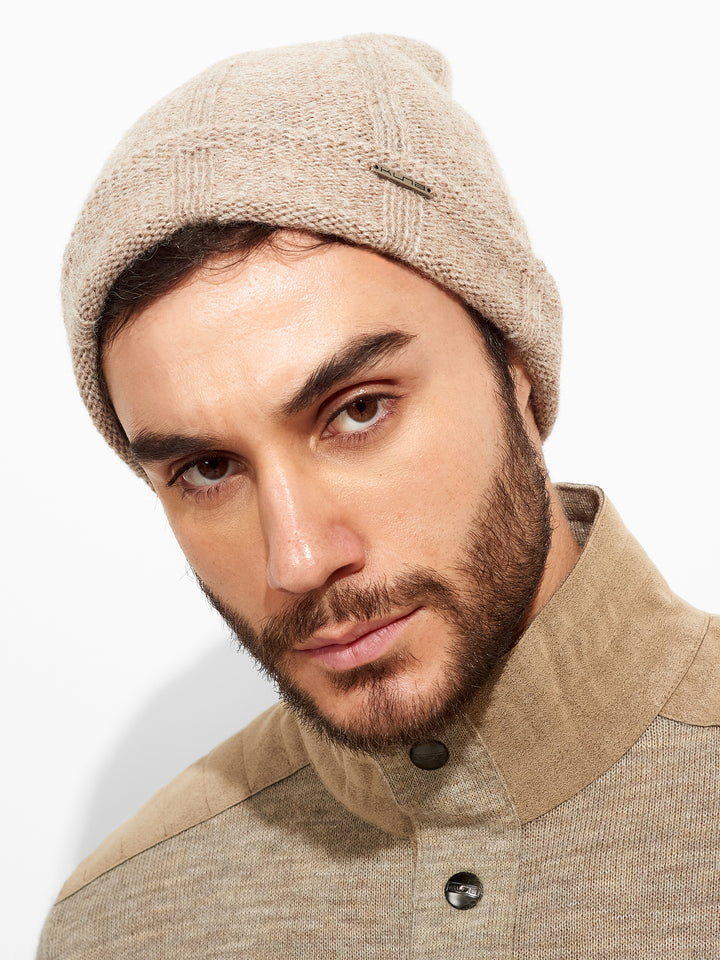 Gorro Zephir De Baby Alpaca Color Marrón