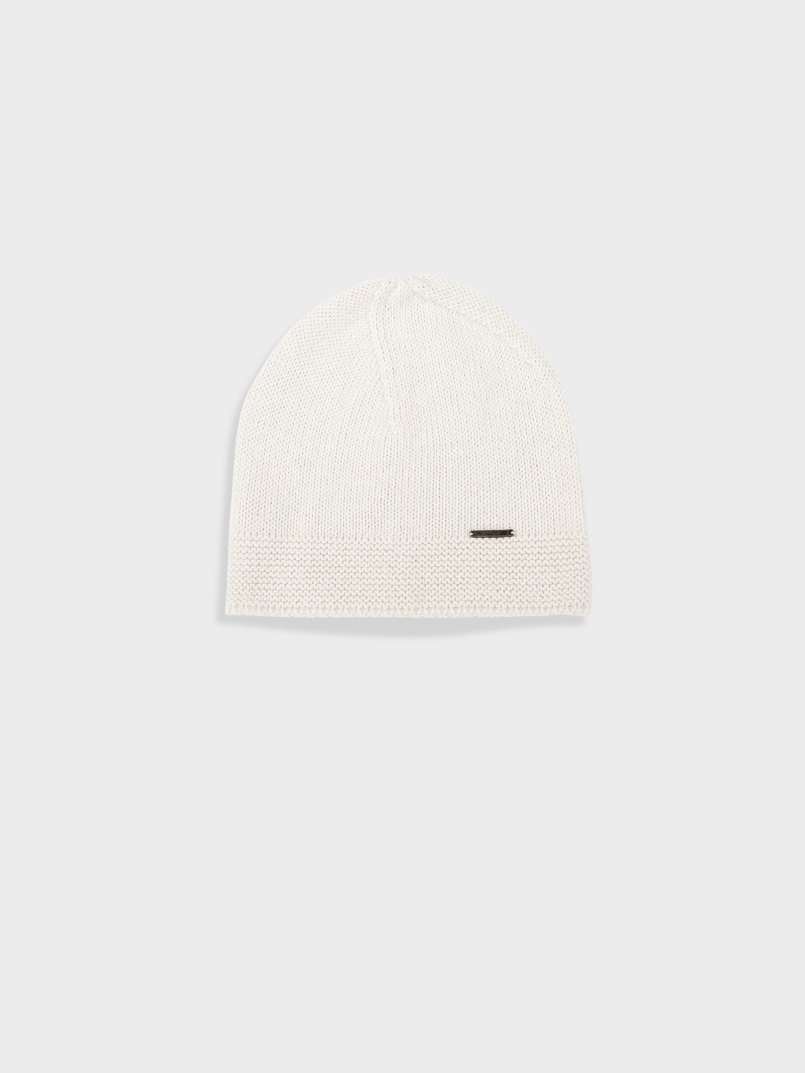 Ecru Baby Alpaca Sapphire Beanie