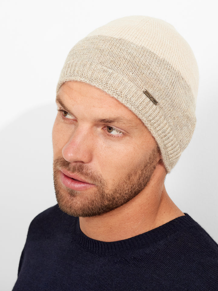 Gorro Zoe De Baby Alpaca Color Beige