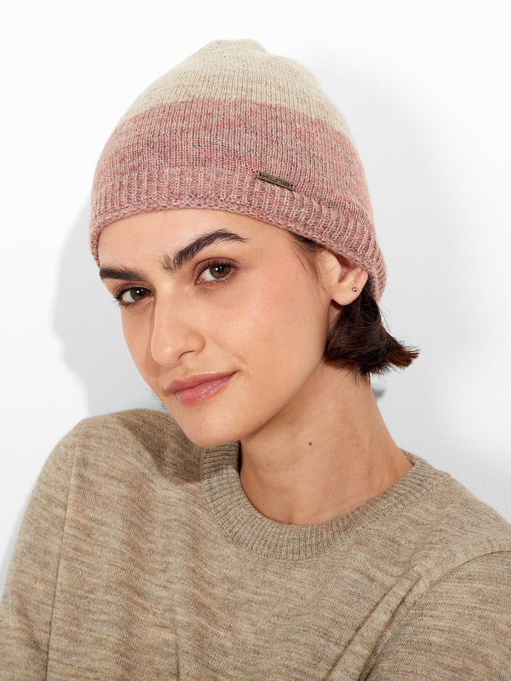 Gorro Zoe De Baby Alpaca Color Rosado