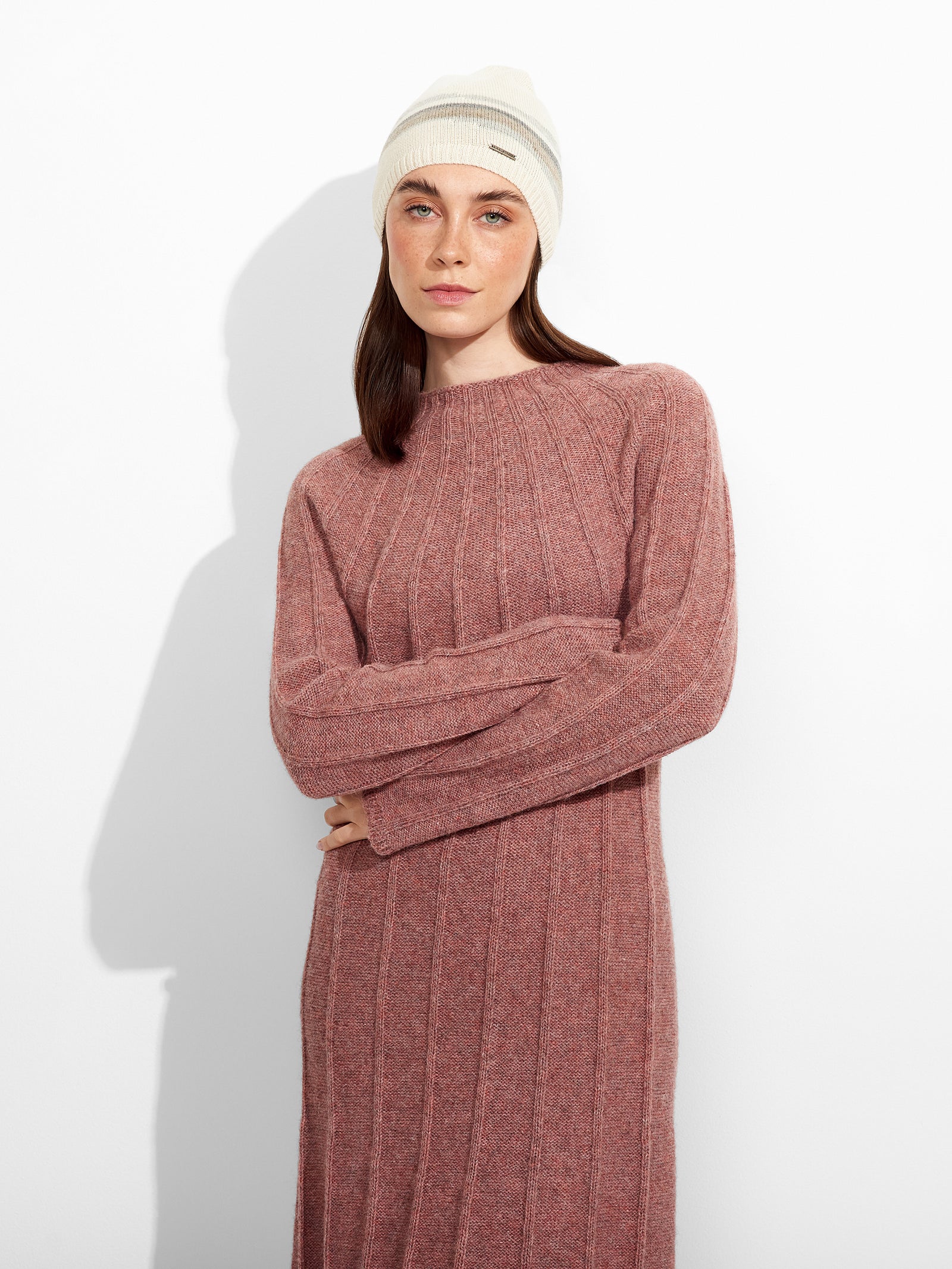 Baby Alpaca Tsar Beanie Beige