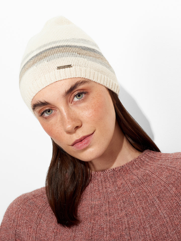 Gorro Zar De Baby Alpaca Color Beige