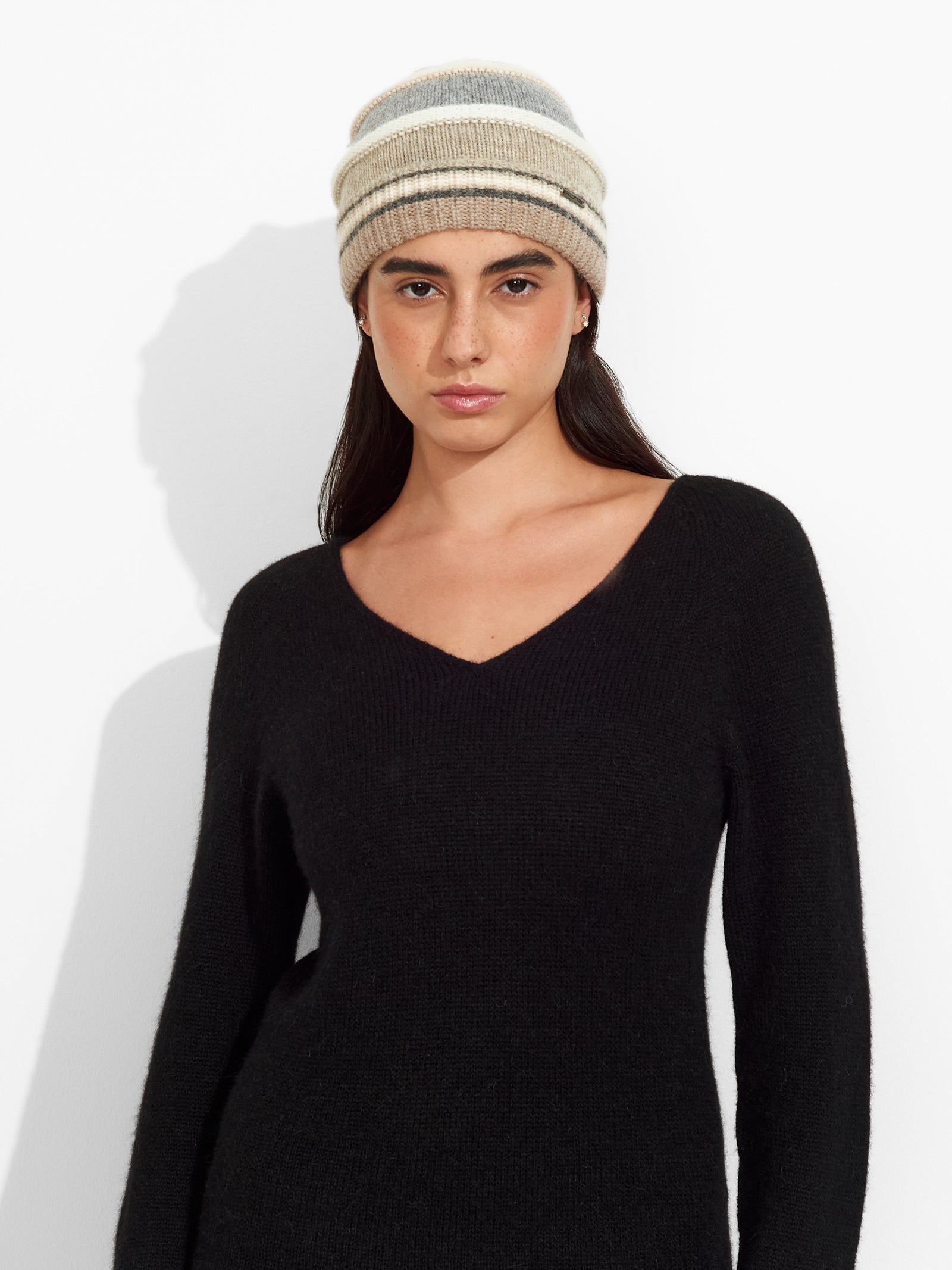 Gorro Zanni De Baby Alpaca Color Beige