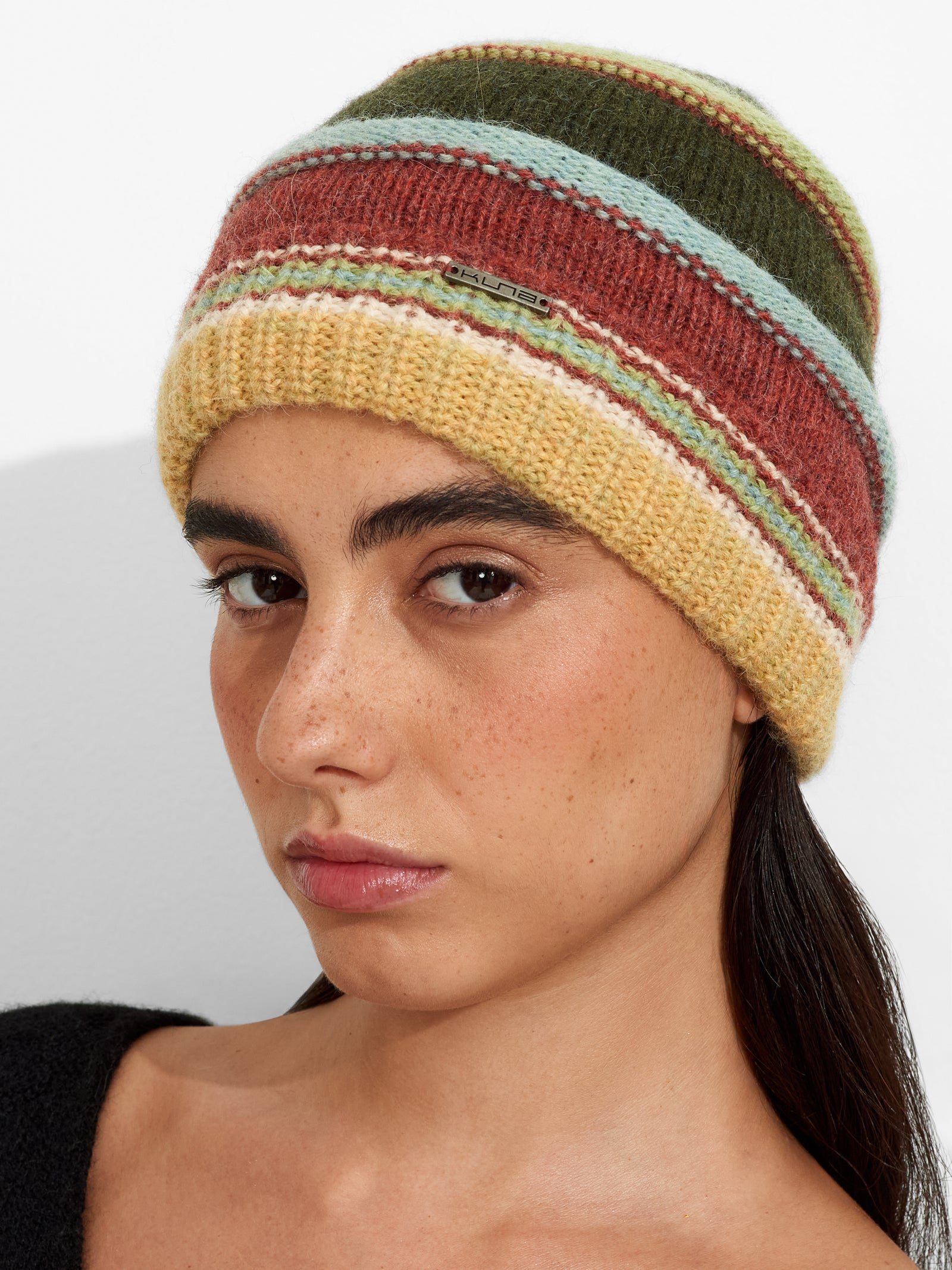 Gorro Zanni De Baby Alpaca Color Rojo