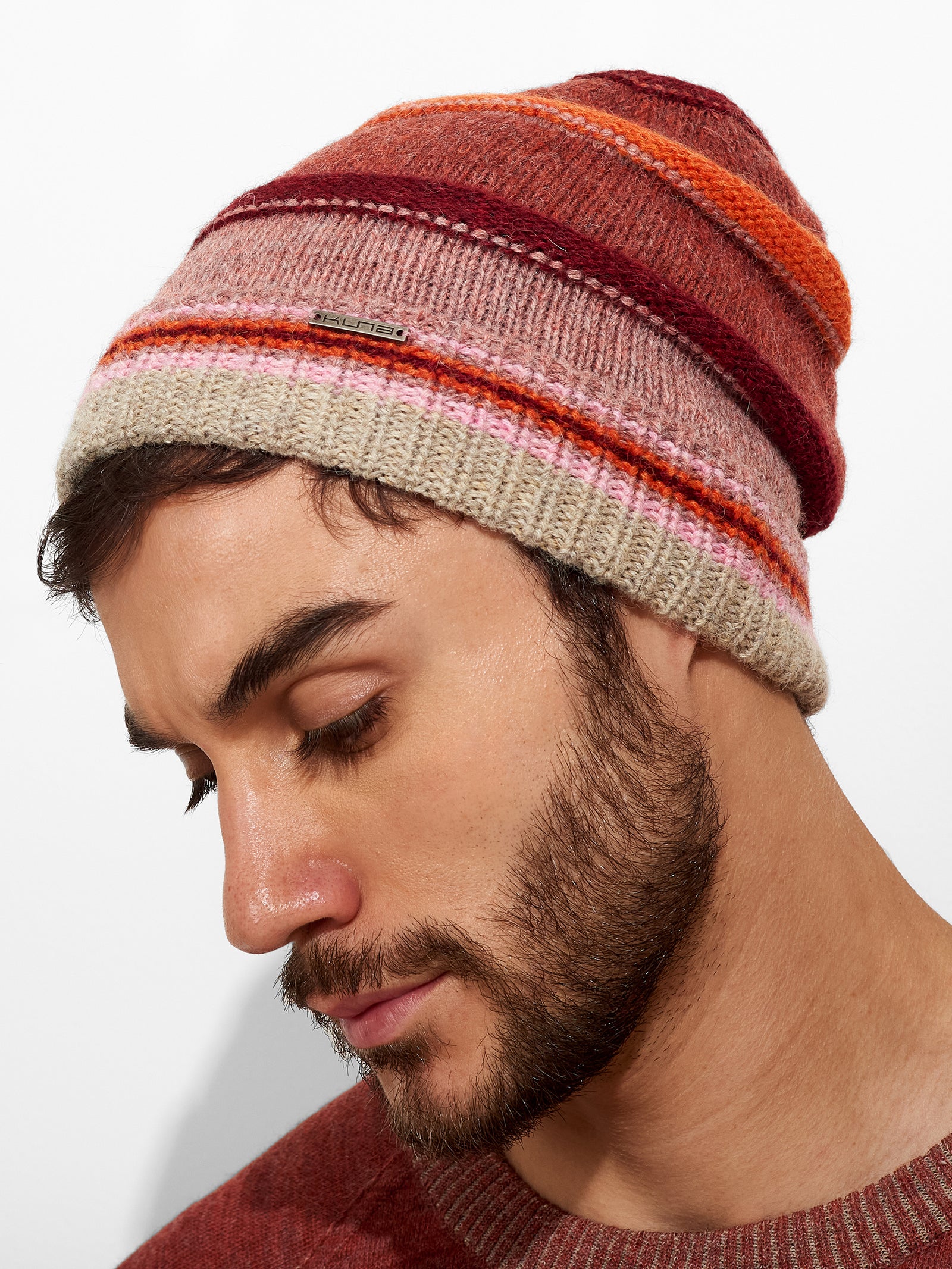 Gorro Zanni De Baby Alpaca Color Rosado