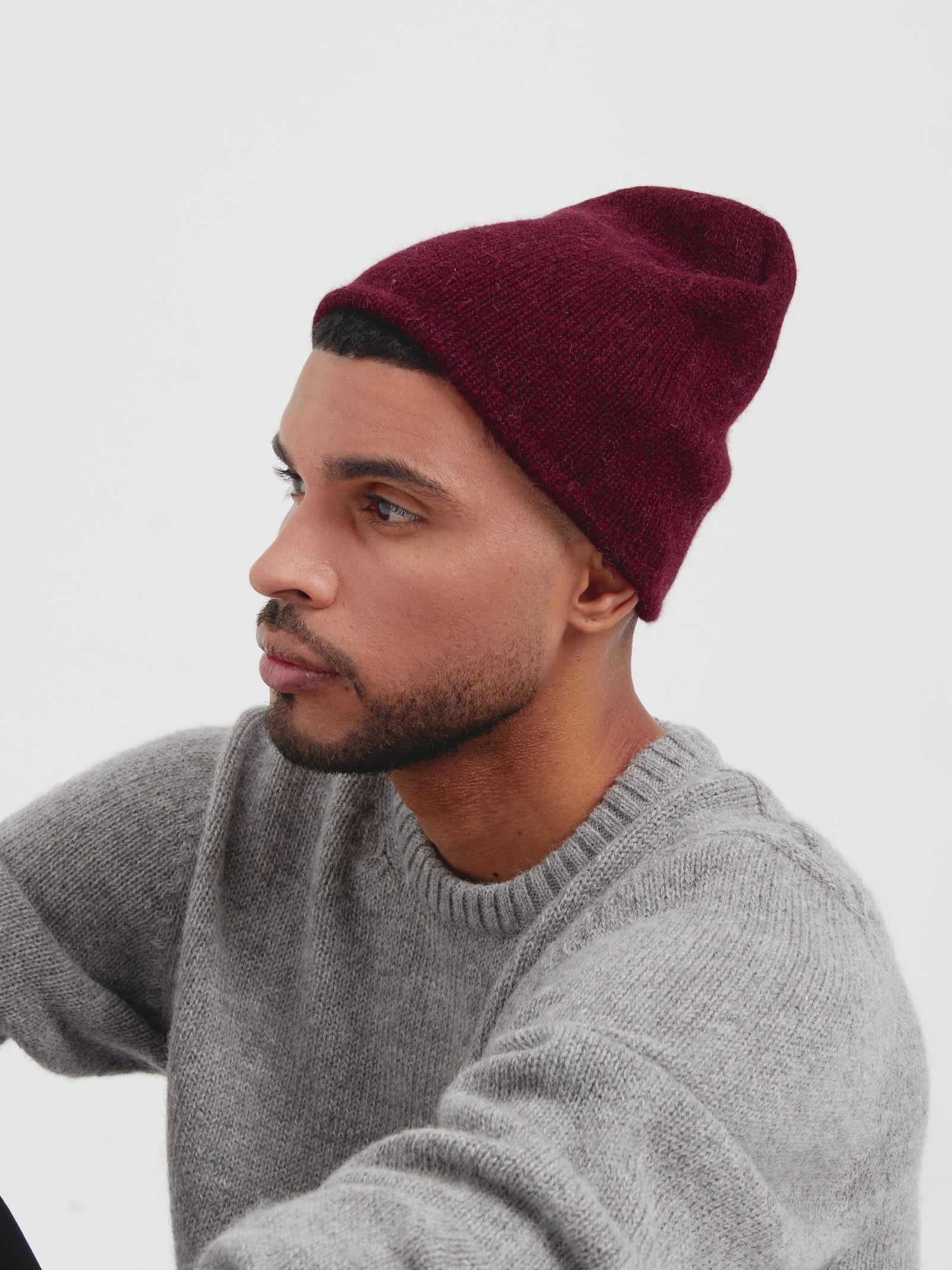 Cherry Choice Beanie Baby Alpaca Color Burgundy