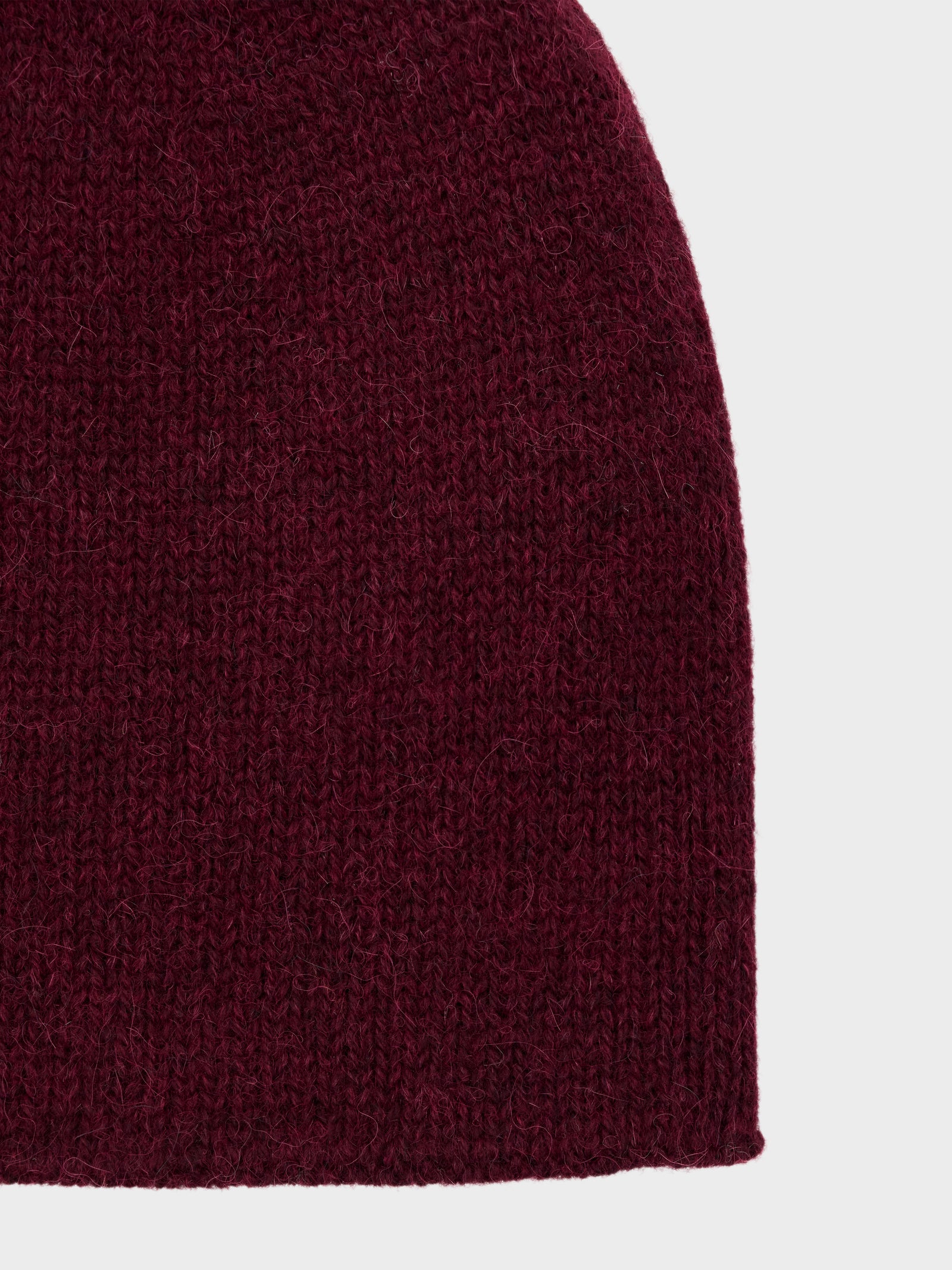 Cherry Choice Beanie Baby Alpaca Color Burgundy